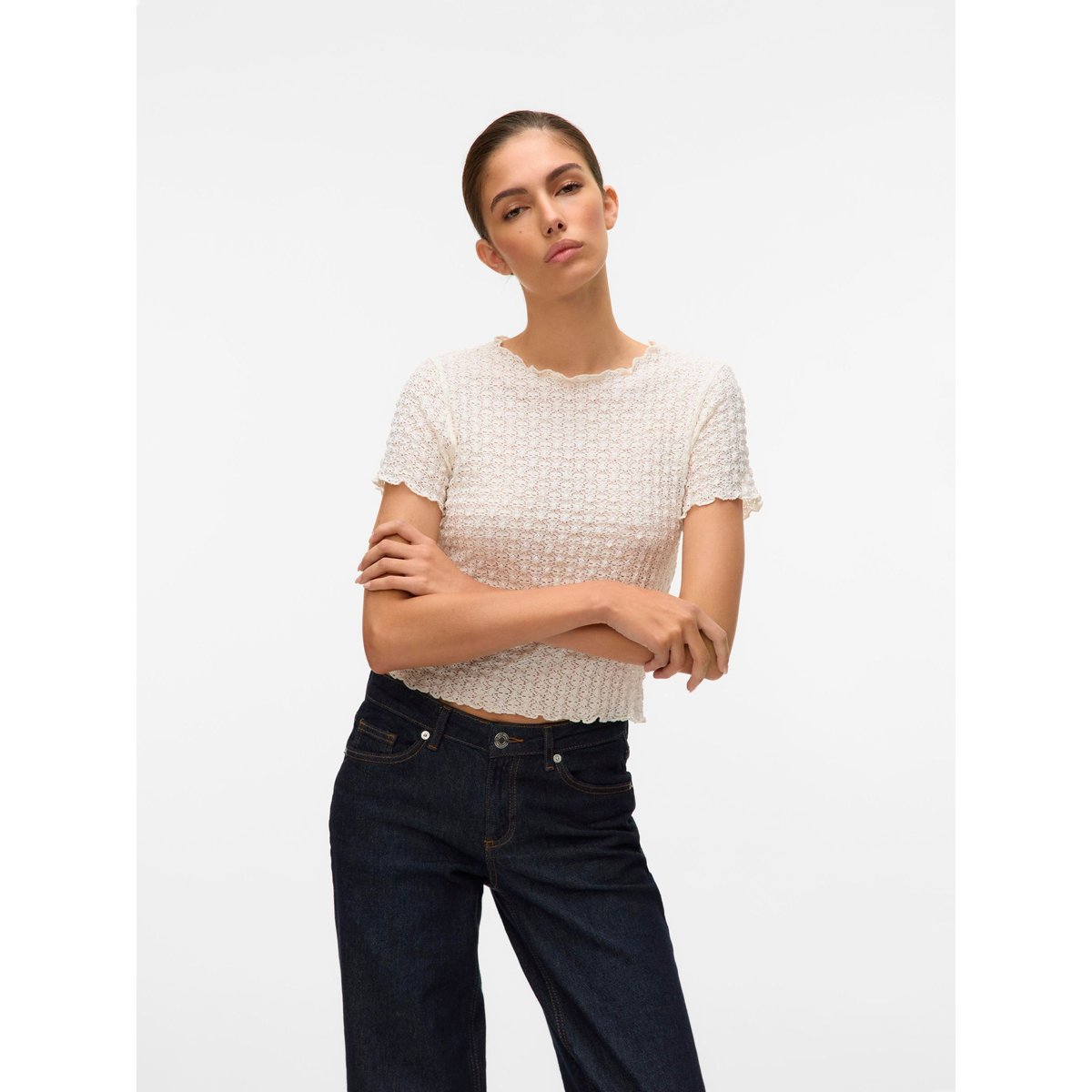 Top snow white, VERO MODA