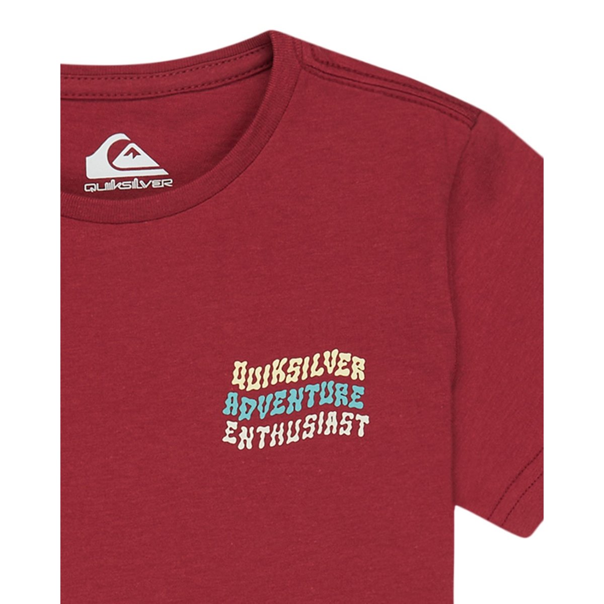 T-Shirt à manches courtes EV COSMIC CHARACTER rouge burnt russet, QUIKSILVER