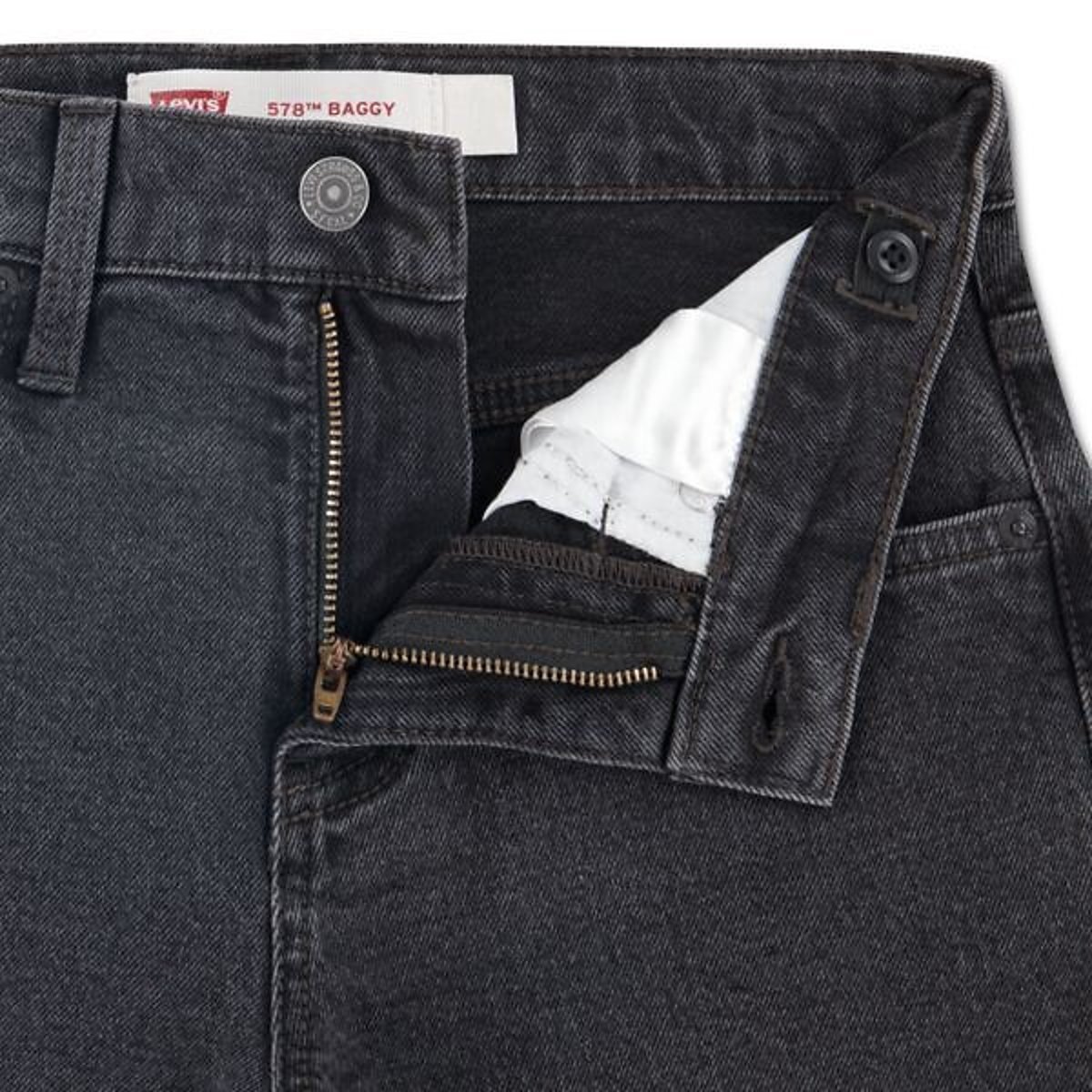Jean large 4-16 ans denim noir, LEVI'S KIDS