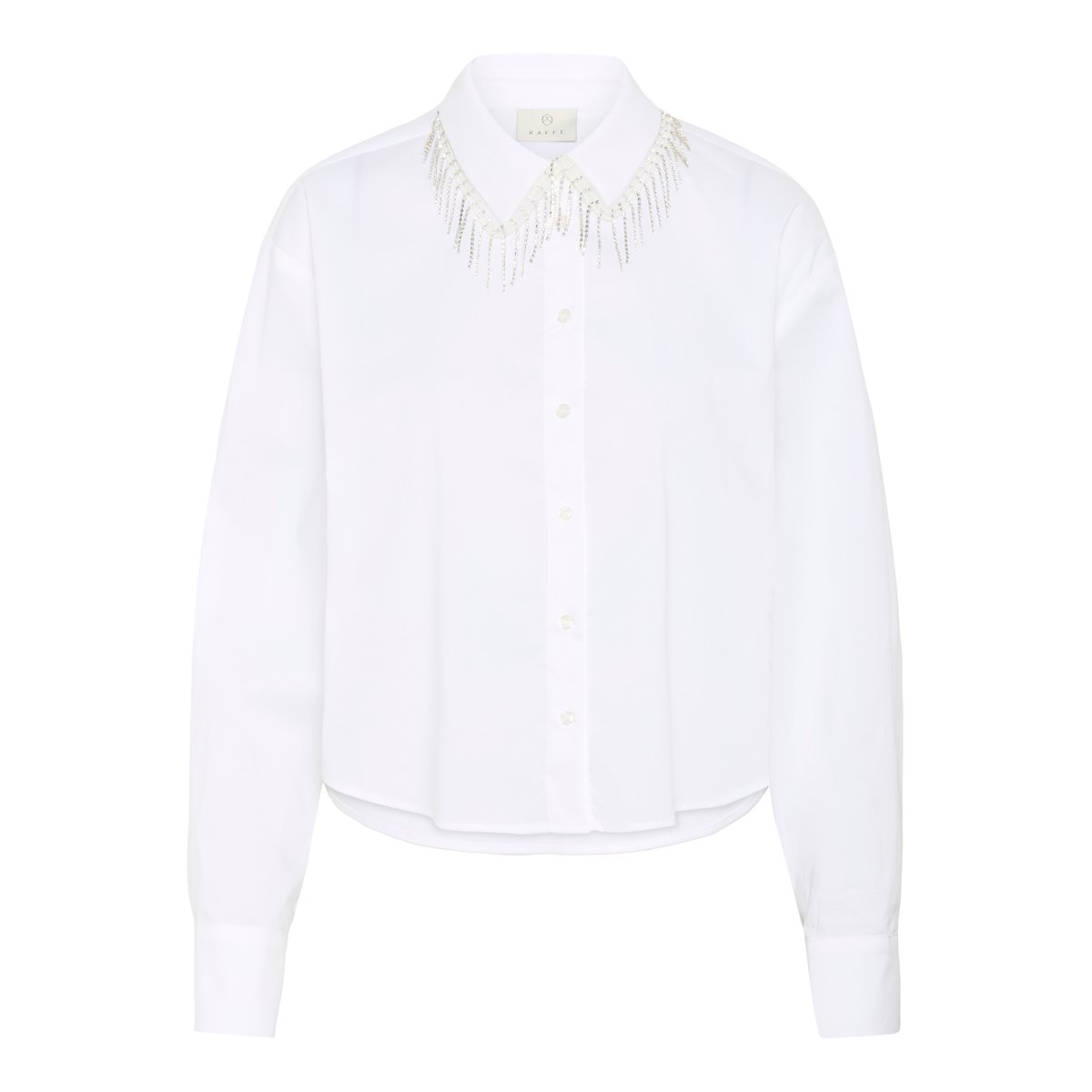 Chemise à manches longues blanc optical white, KAFFE