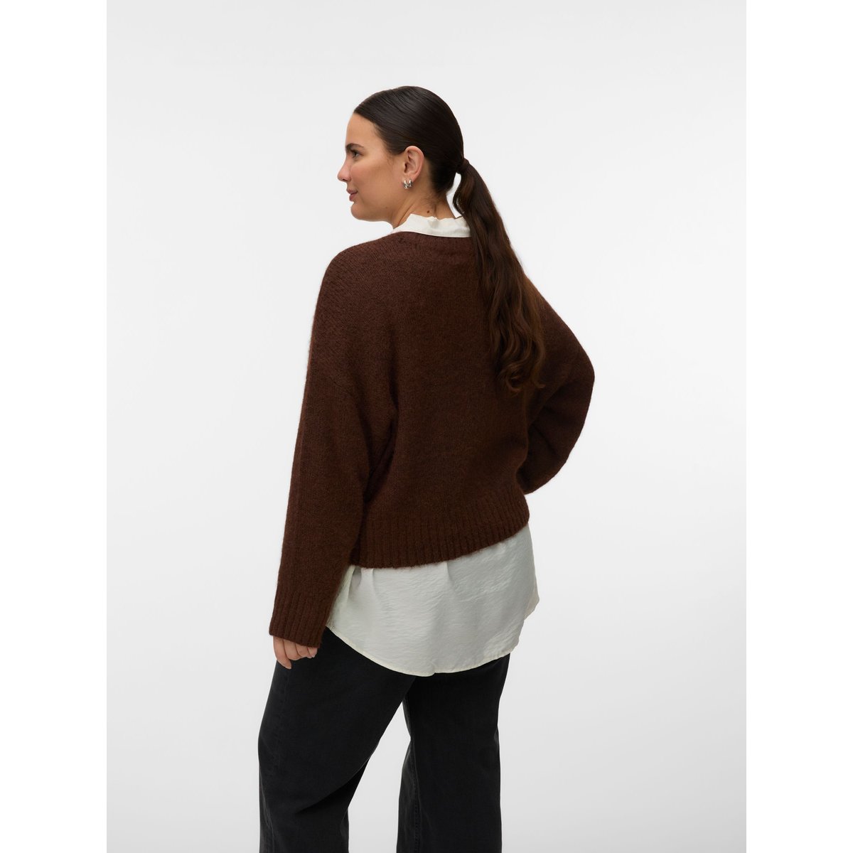 Pull En Maille chocolate torte, VERO MODA