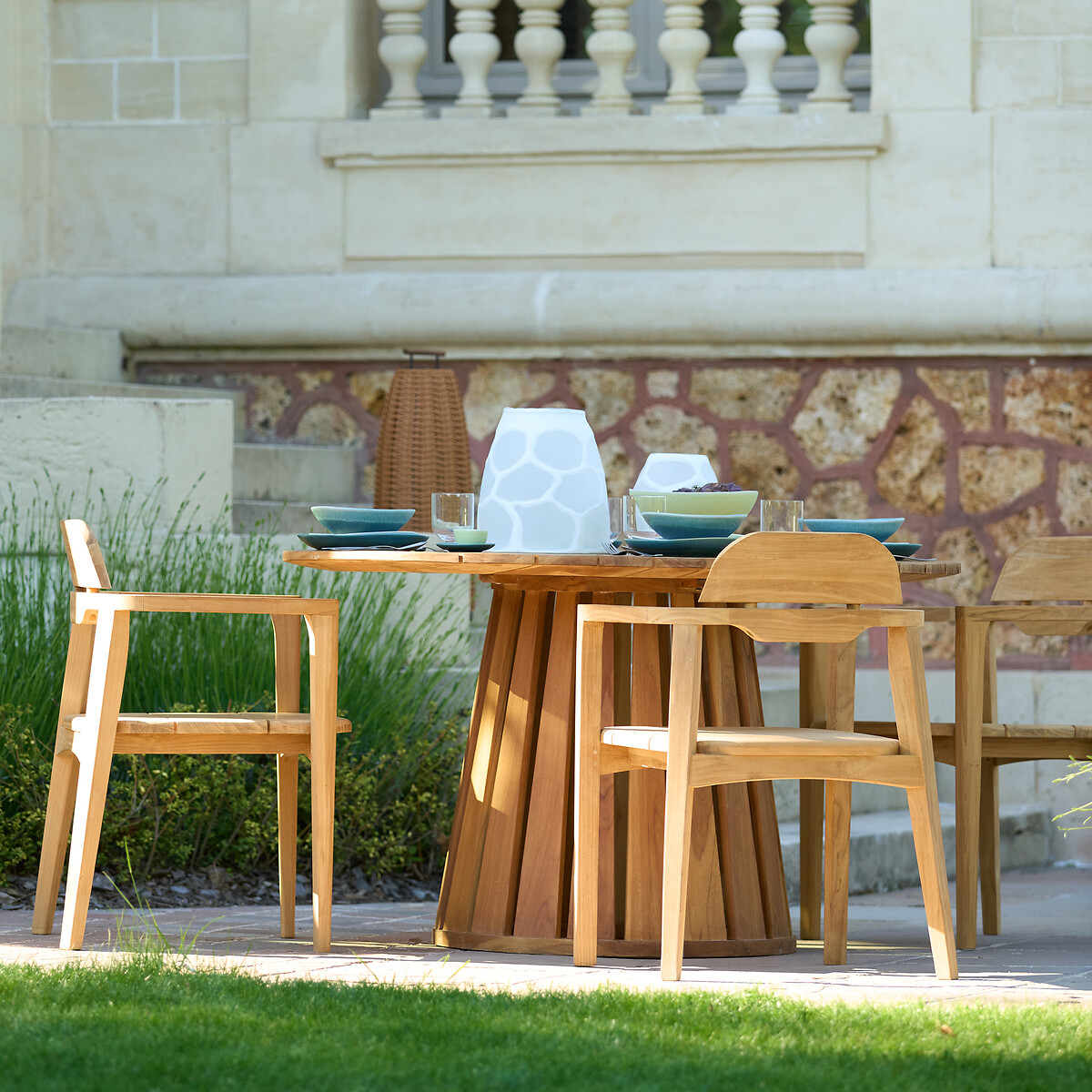 Stuhl Cordano, Teak massiv sandfarben, AM.PM