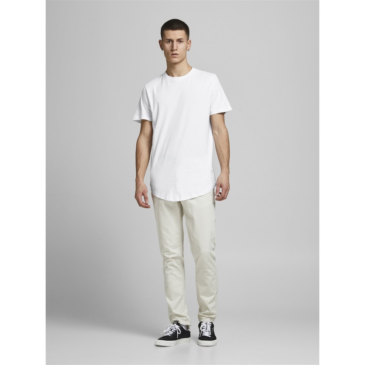 T-Shirt white 1, JACK & JONES