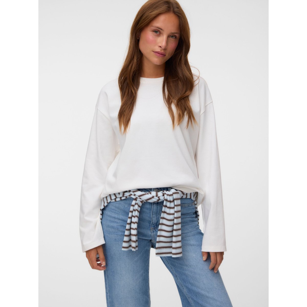 Top cloud dancer, VERO MODA