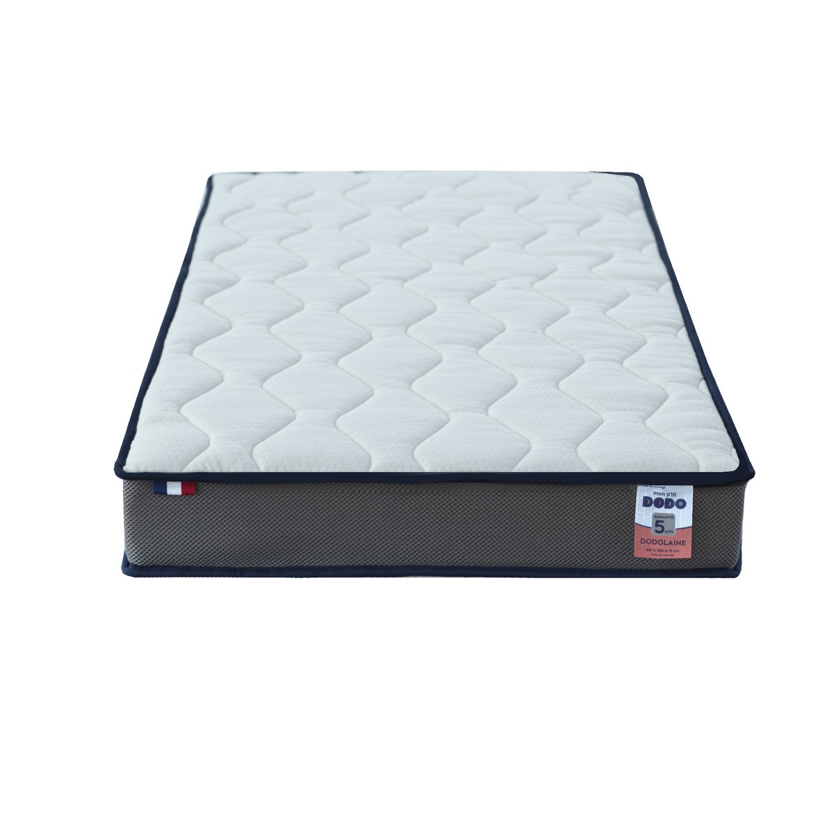 Matelas Bébé DODOTENDRE - Face été/face hiver blanc, DODO