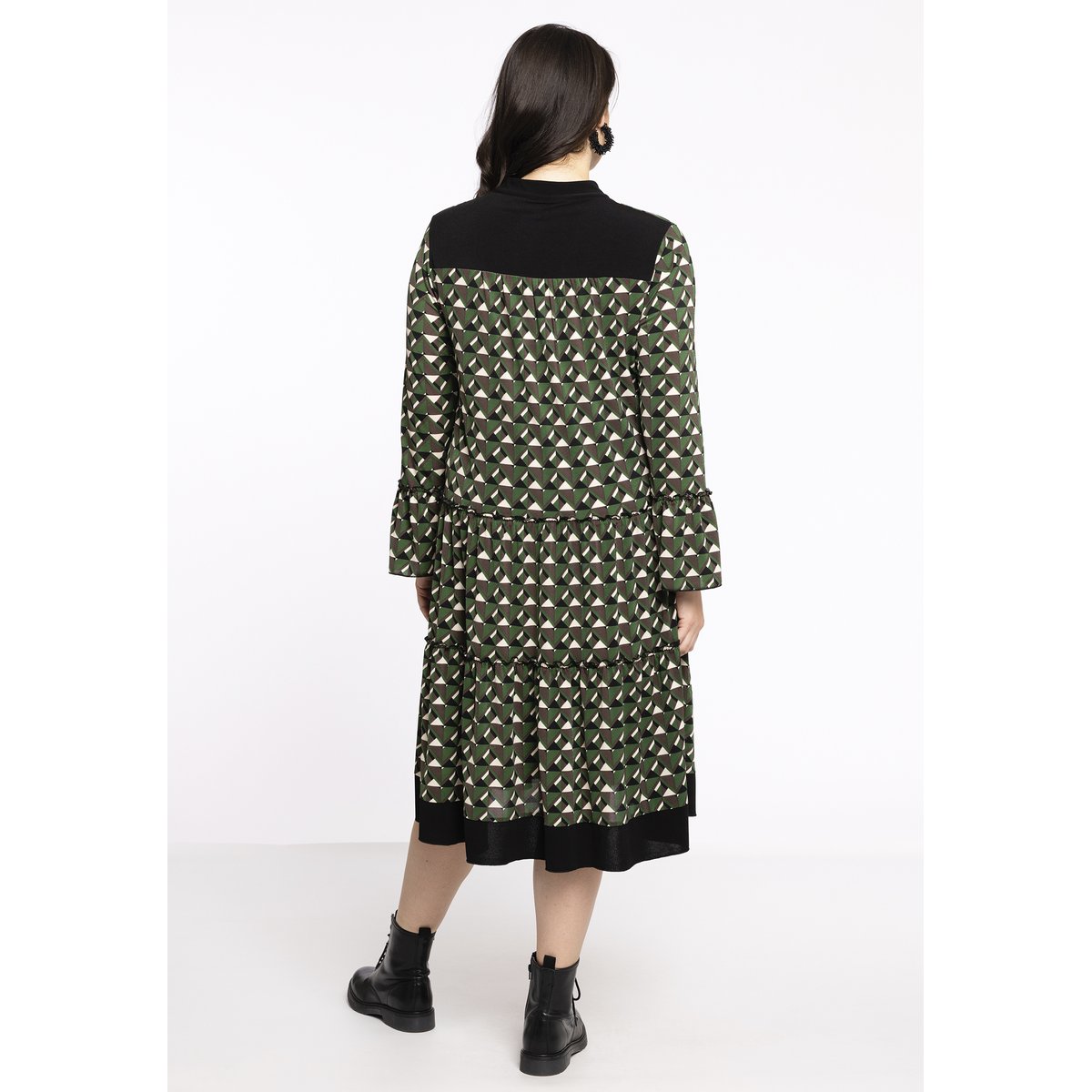 Robe imprimé / imprimée vert, YOEK