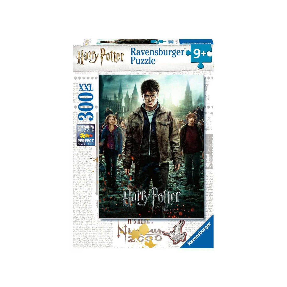 Puzzle 300 pièces XXL - Harry Potter et les Reliques de la Mort II couleur unique, RAVENSBURGER