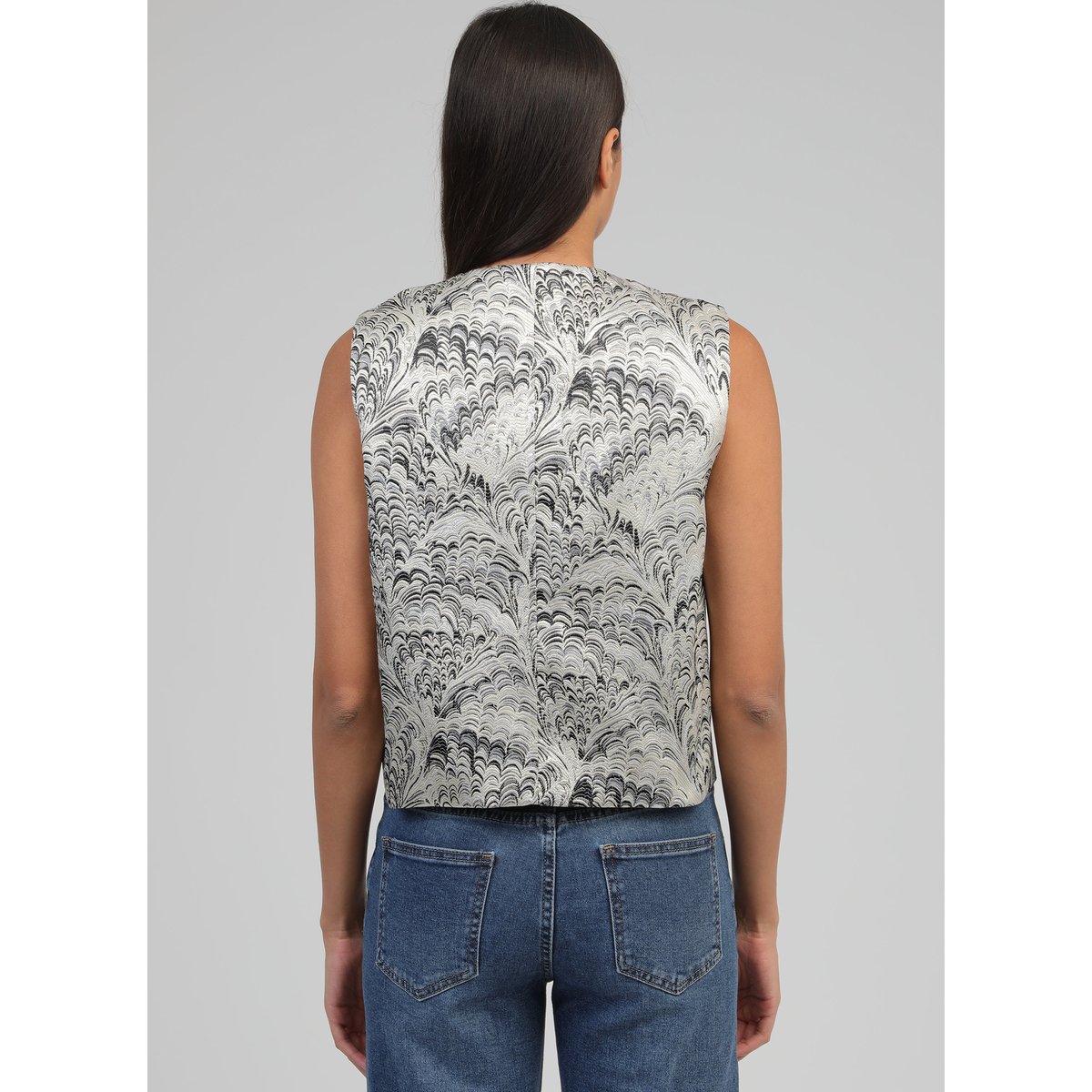 Veste Sans Manches HULYSSA silver, AN'GE
