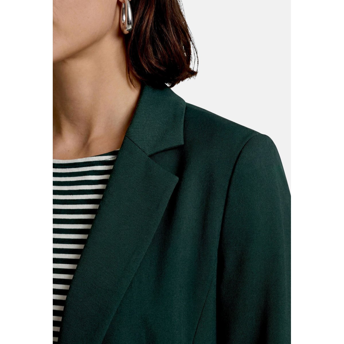 Blazer business de coupe droite green forest, ZERO