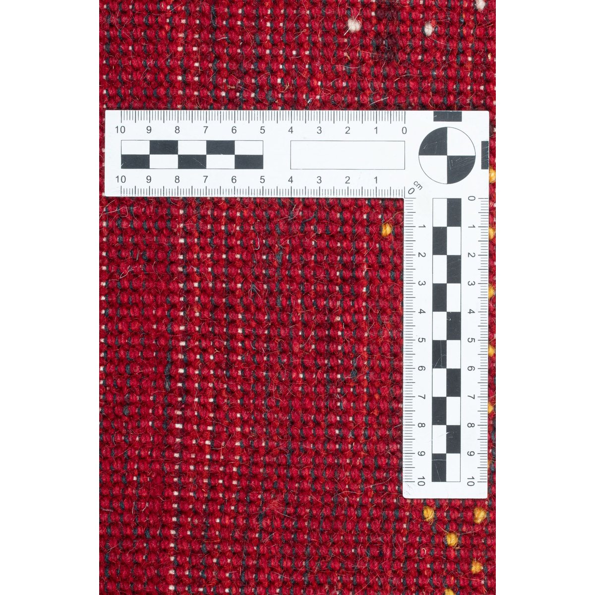 Tapis salon Denver noué main laine, rond gris, THEKO