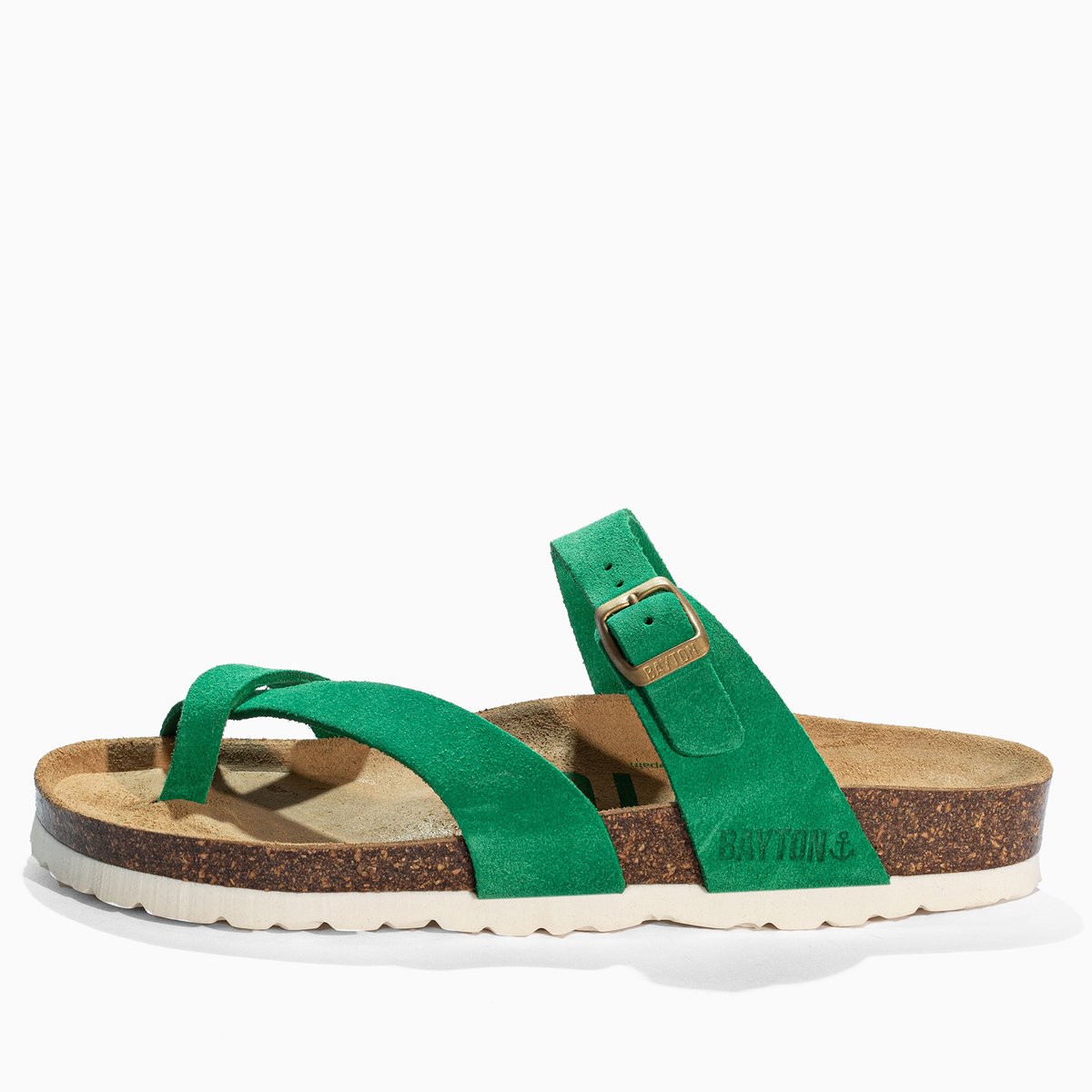 Tongs DIANE vert, BAYTON