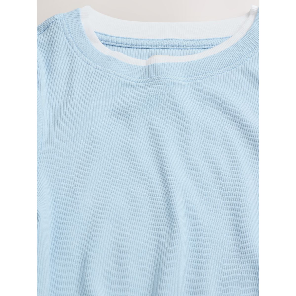 T-shirt froncé à manches courtes maternité bleu, NEXT