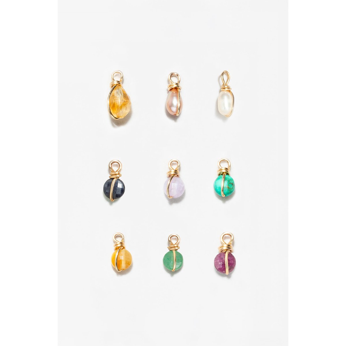 Mini pendentif Stella - Saphir saphir, YAY PARIS