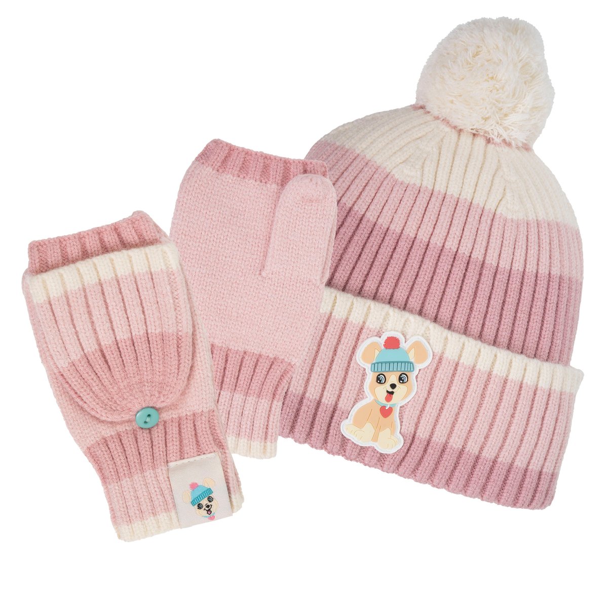 Bonnet ultra doux, non doublé rose, ISOTONER