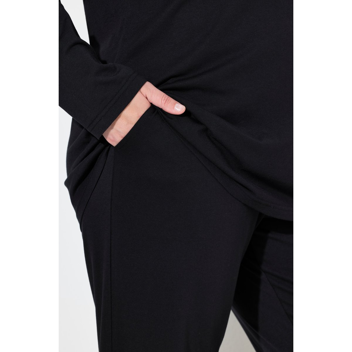 Pyjama avec dentelle noir, ULLA POPKEN
