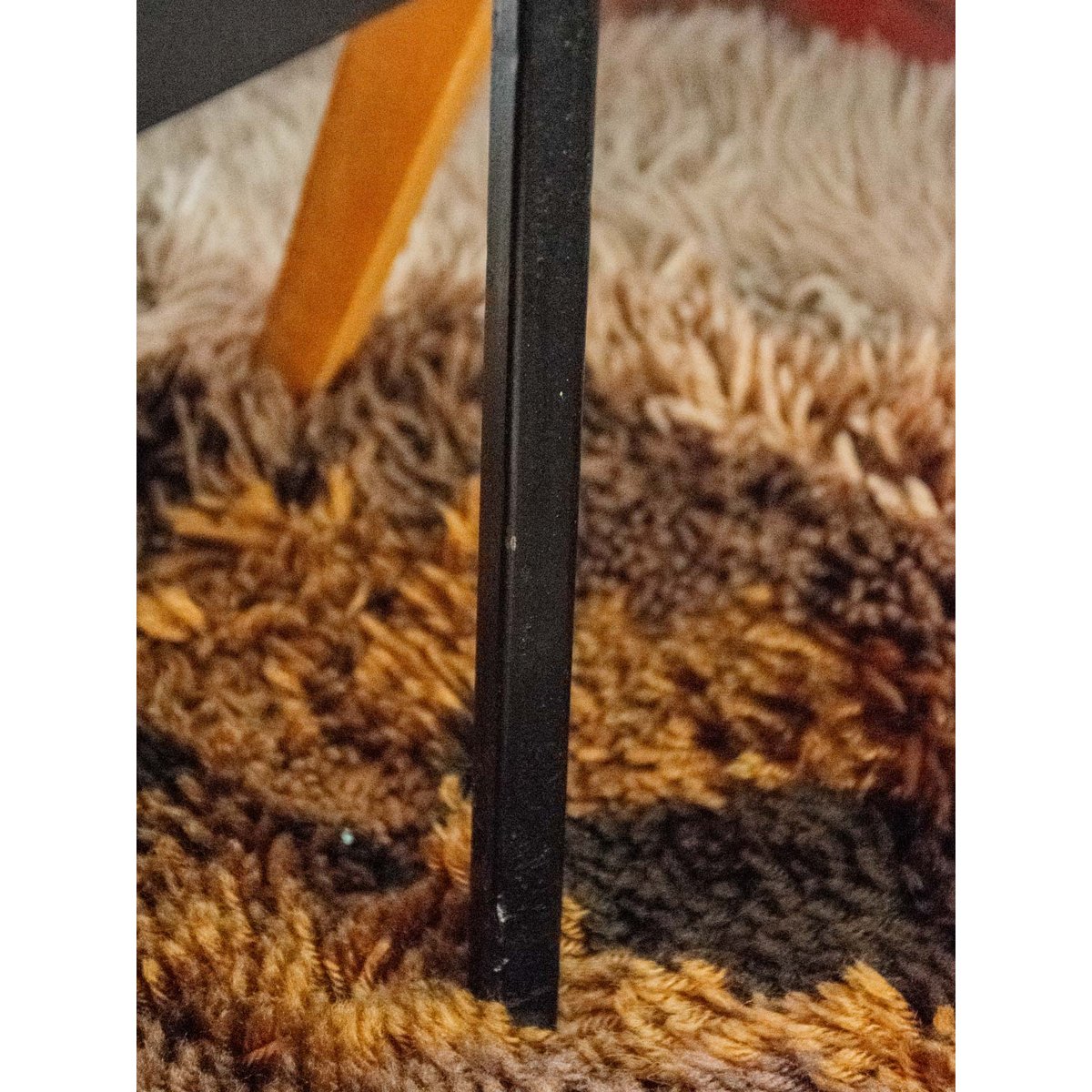 Table basse cratères en céramique Donna N°769 - Bon état noir, DEBONGOUT