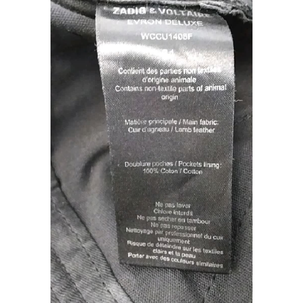 Pantalon slim - Très Bon État noir, ZADIG&VOLTAIRE