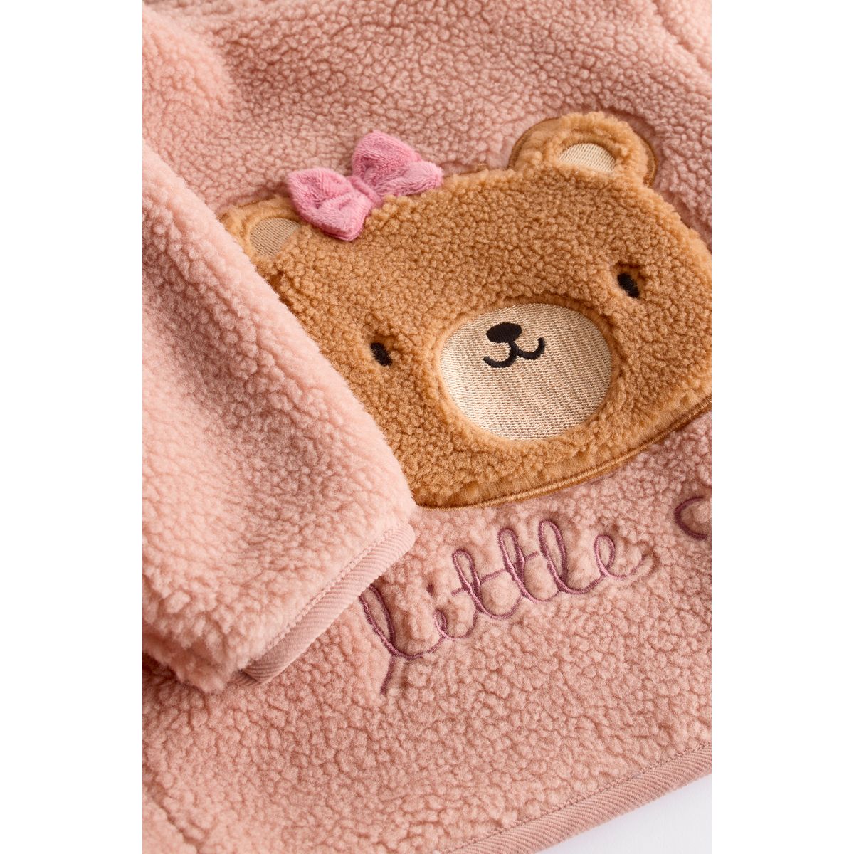 Veste en imitation bébé rose, NEXT