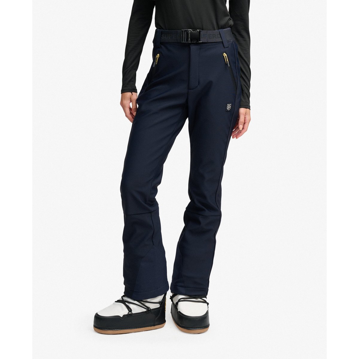 Pantalon de Ski Luxe Coupe Ajustée bleu marine intense, SUPERDRY