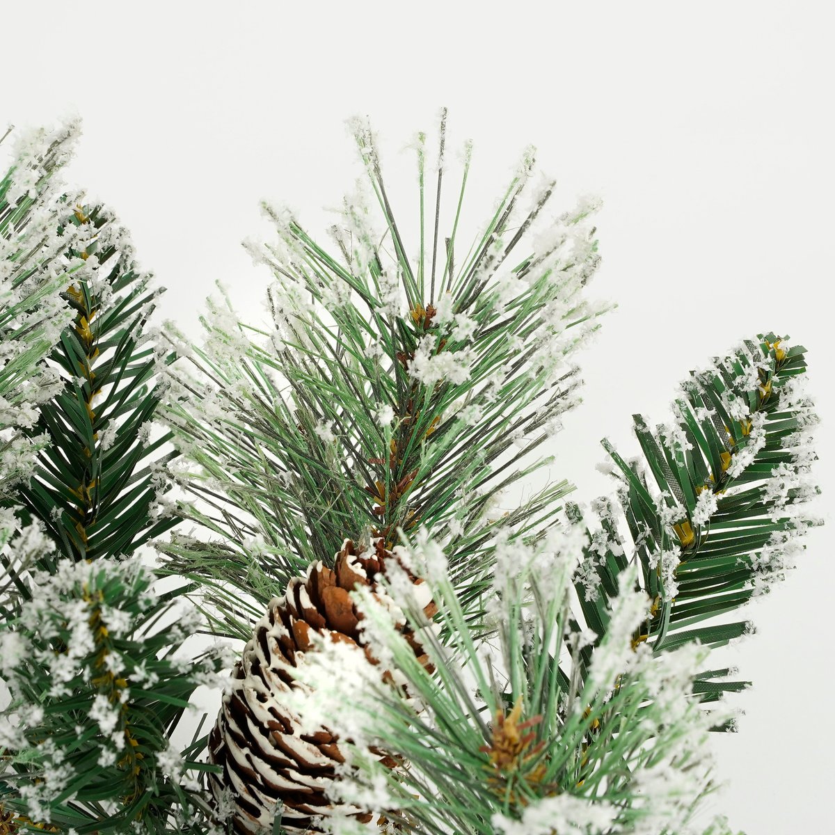 Guirlande de Noël enneigée avec LED VANDANS vert, BLACK BOX TREES