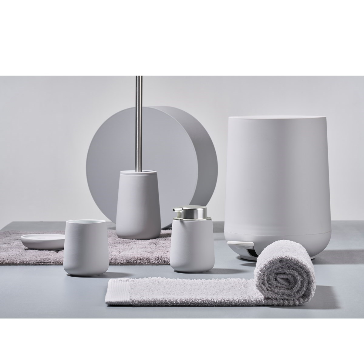 Porte-savon NOVA gris clair, ZONE DENMARK