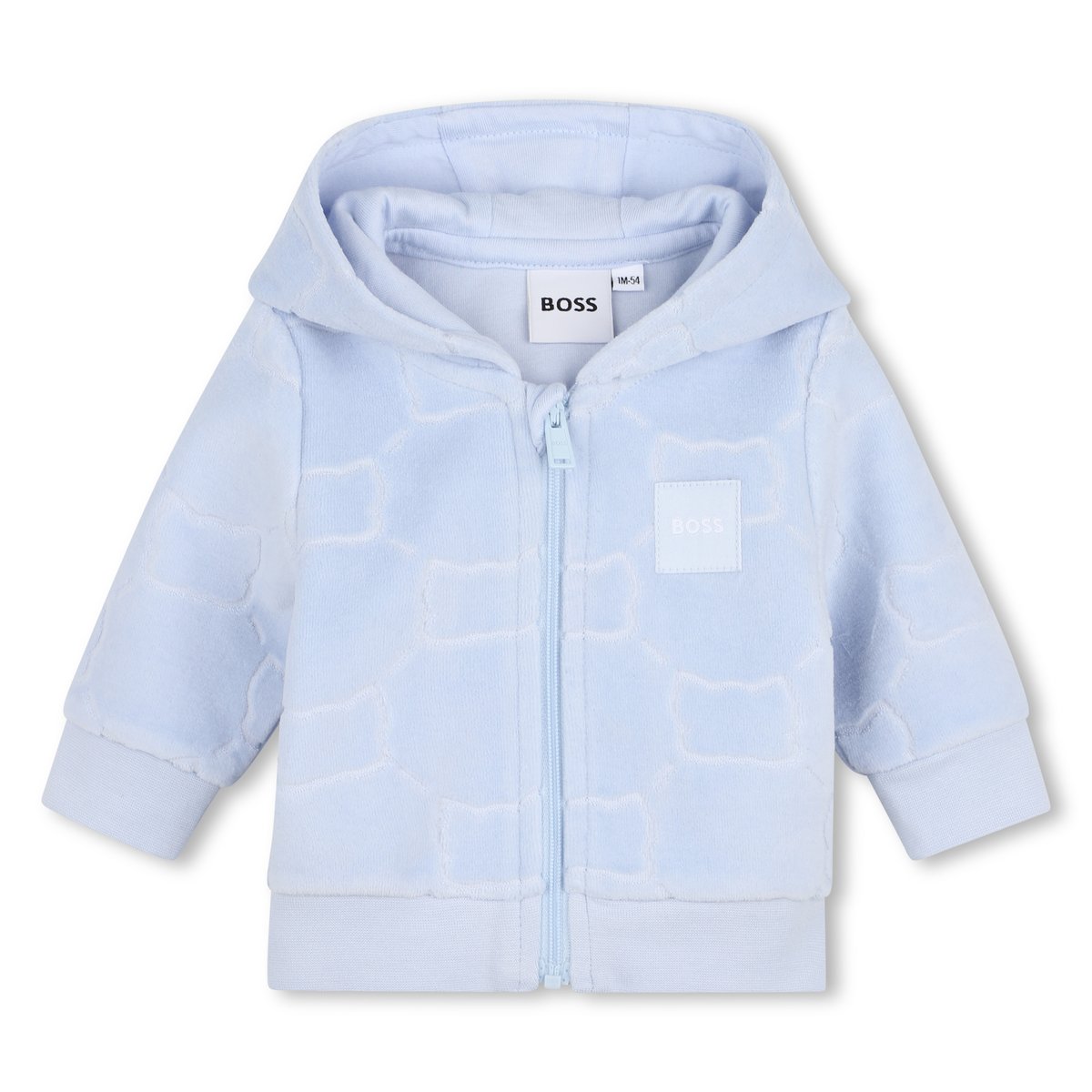 Ensemble cardigan et pantalon ciel, BOSS KIDSWEAR