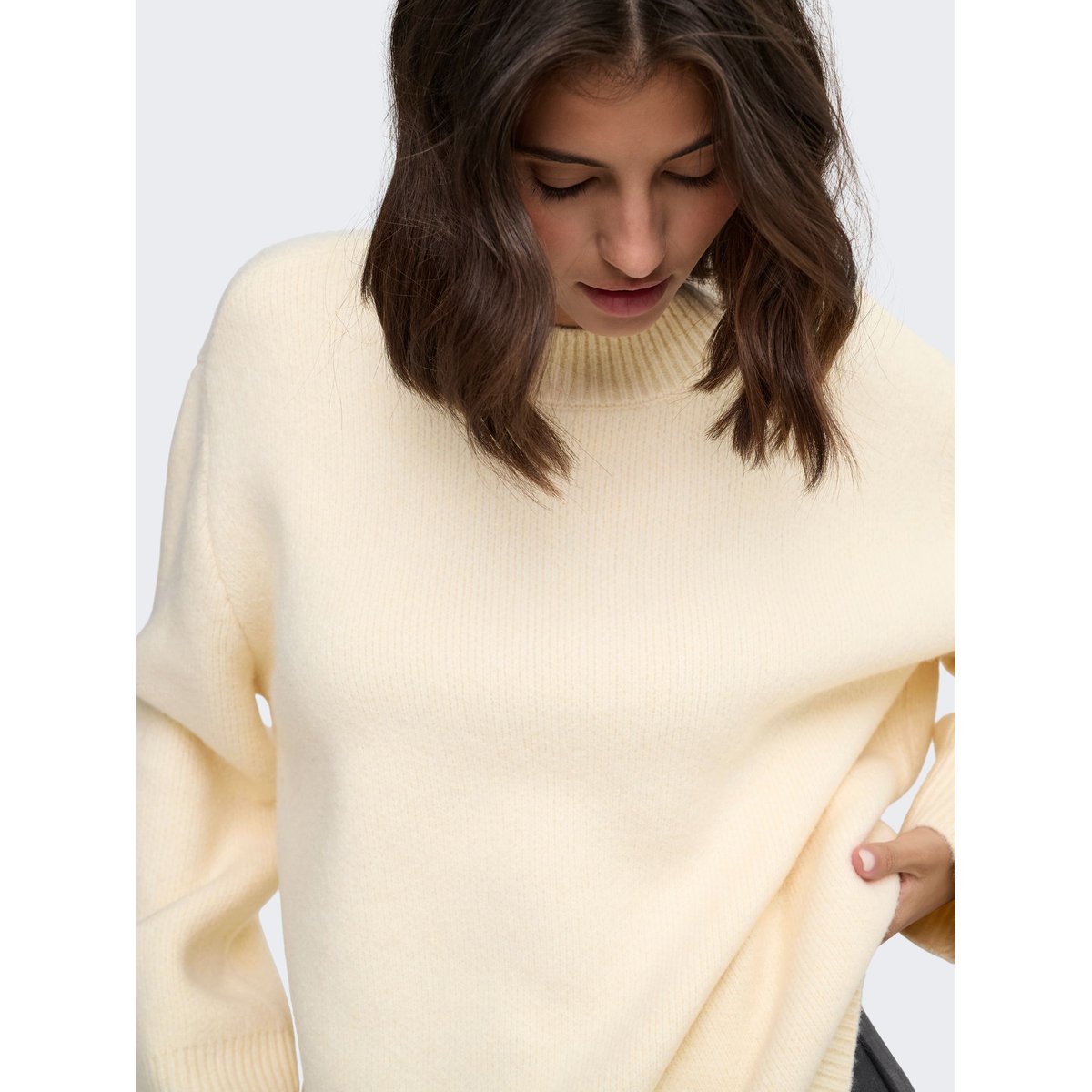 Pull En Maille oatmeal 1, JDY