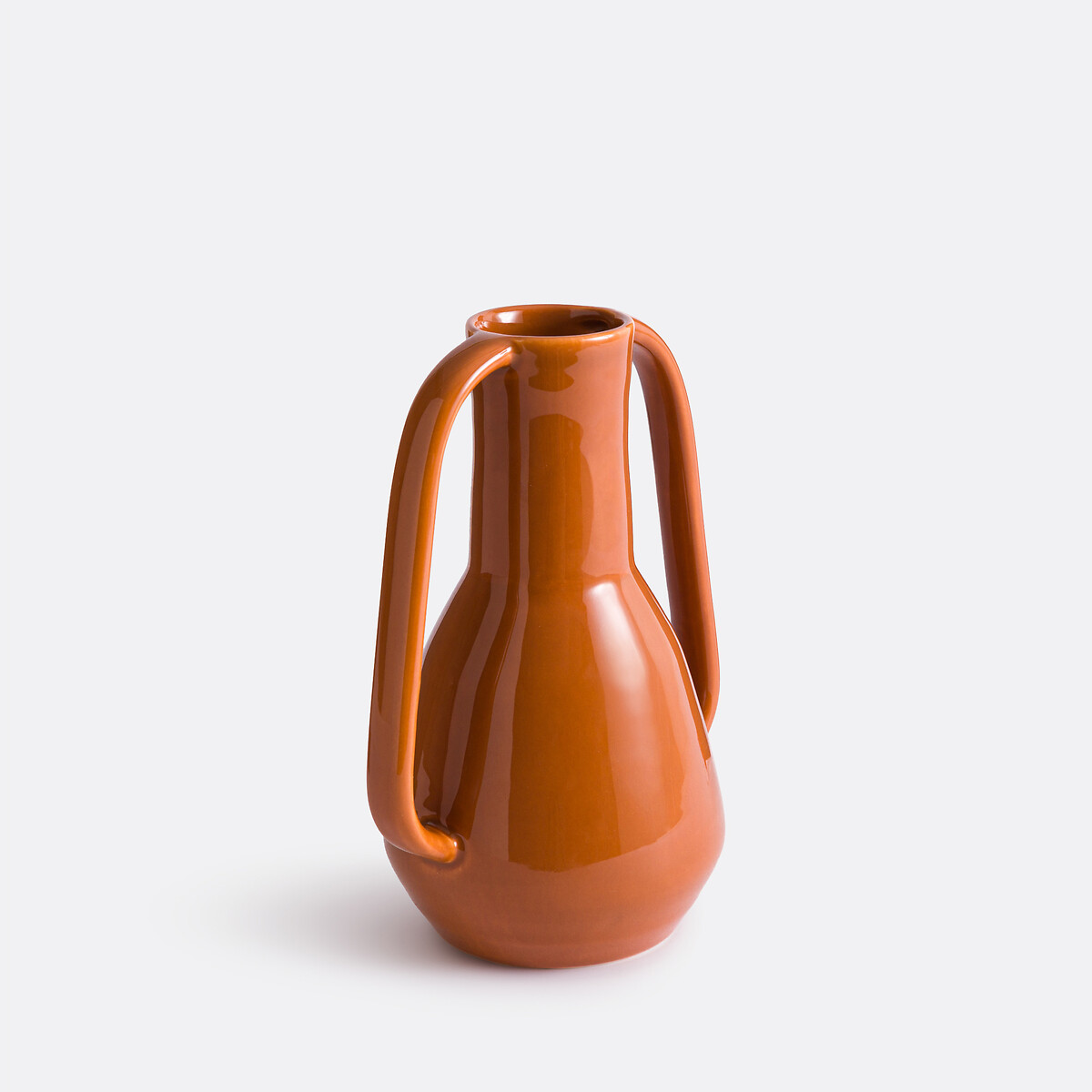 Vase en céramique H24 cm, Tivano brique, LA REDOUTE INTERIEURS