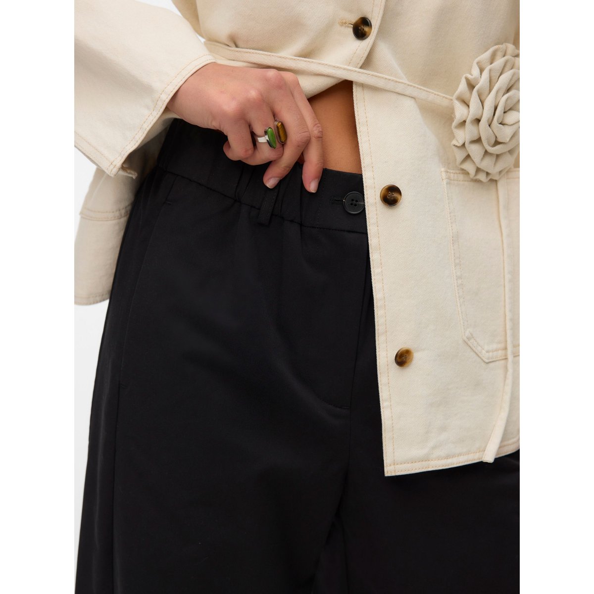 Pantalon noire - black, VERO MODA