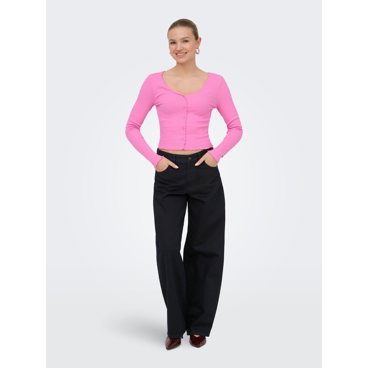 Top fuchsia pink, ONLY