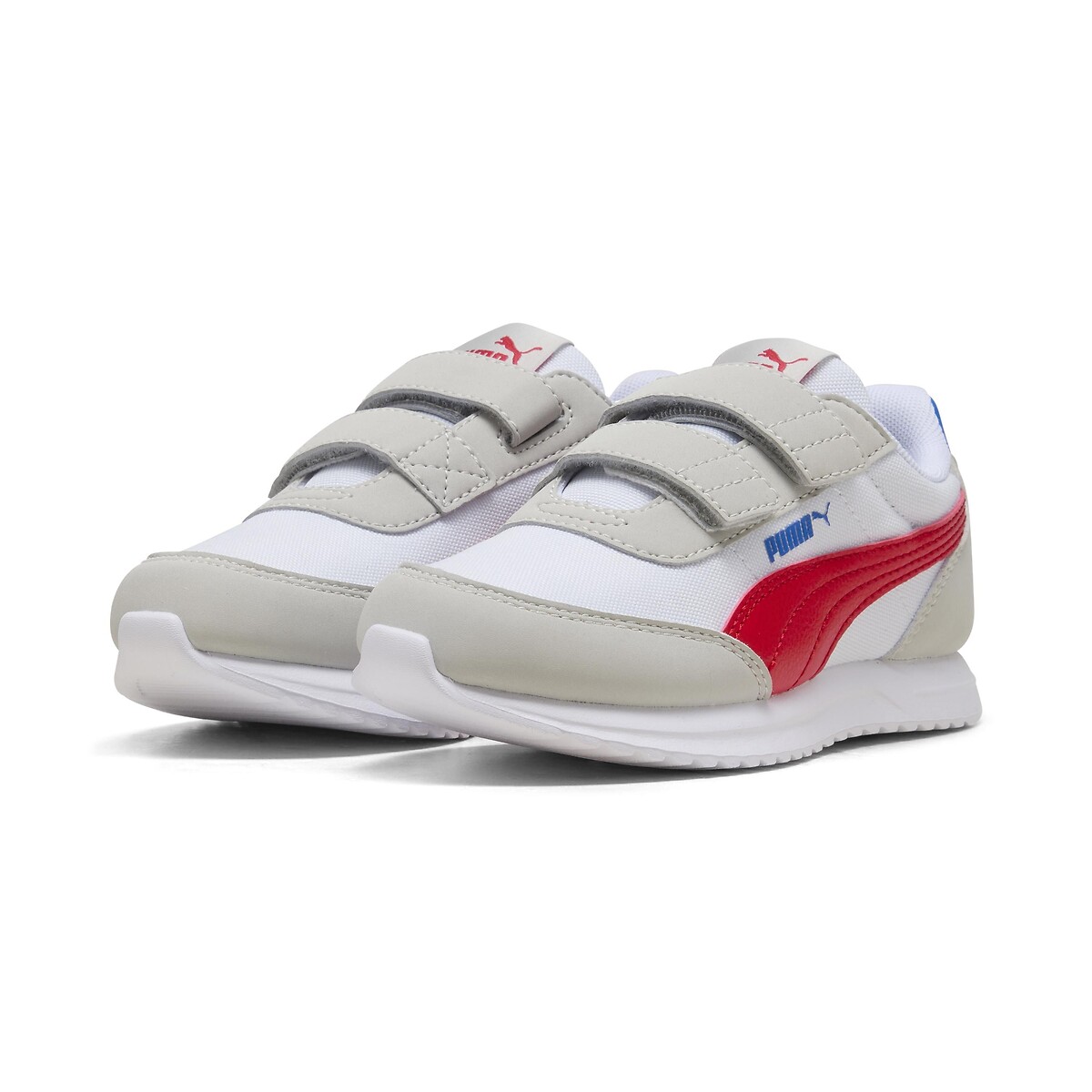 Sneakers R78 Lightwind wit/rood/grijs, PUMA