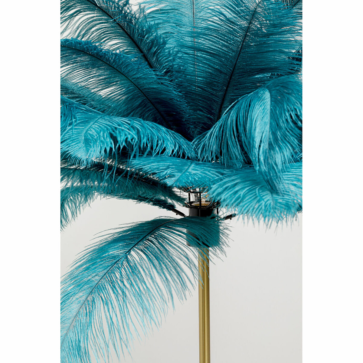 Lampadaire Feather Palm vert 165cm vert, KARE DESIGN