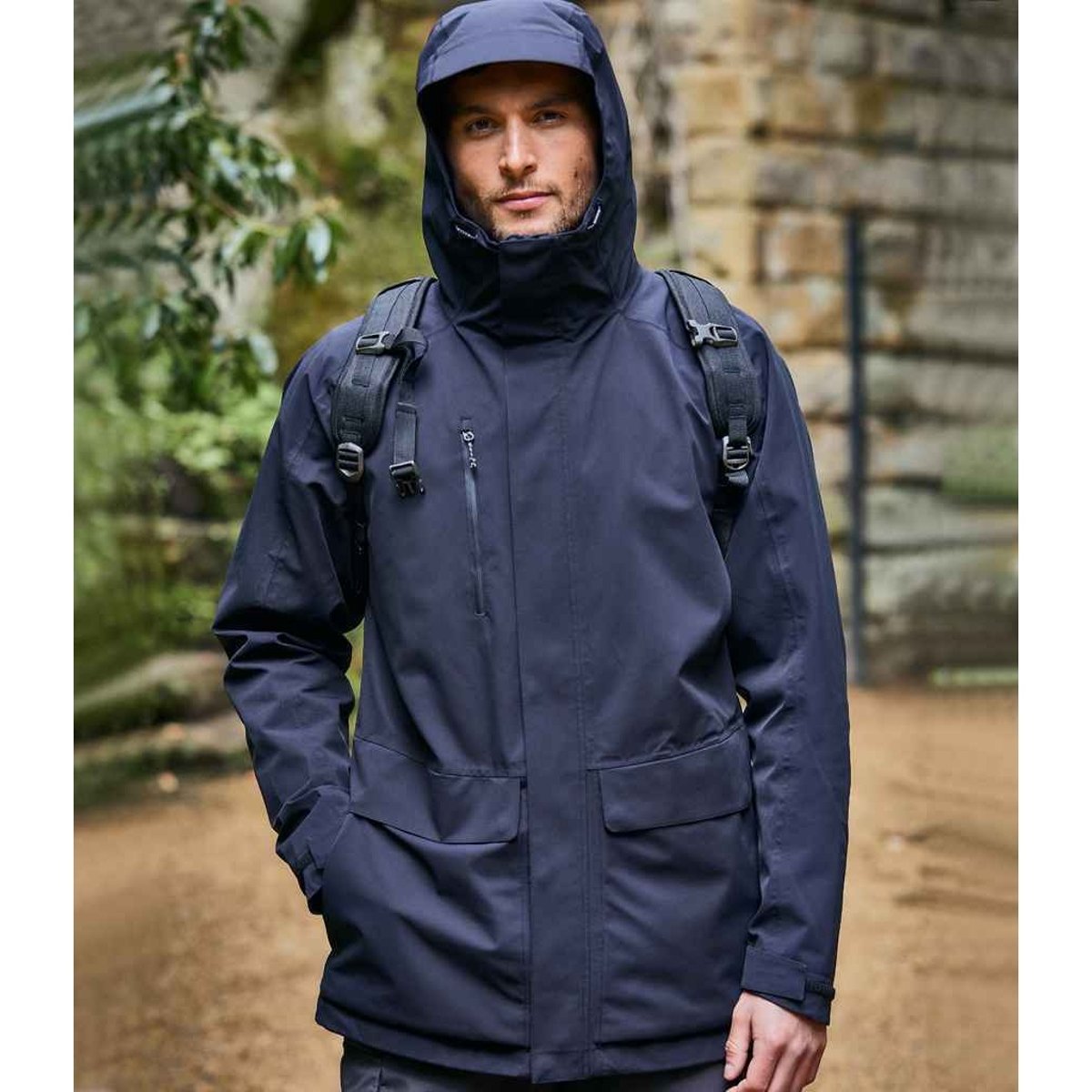 Veste imperméable PRO bleu marine, CRAGHOPPERS
