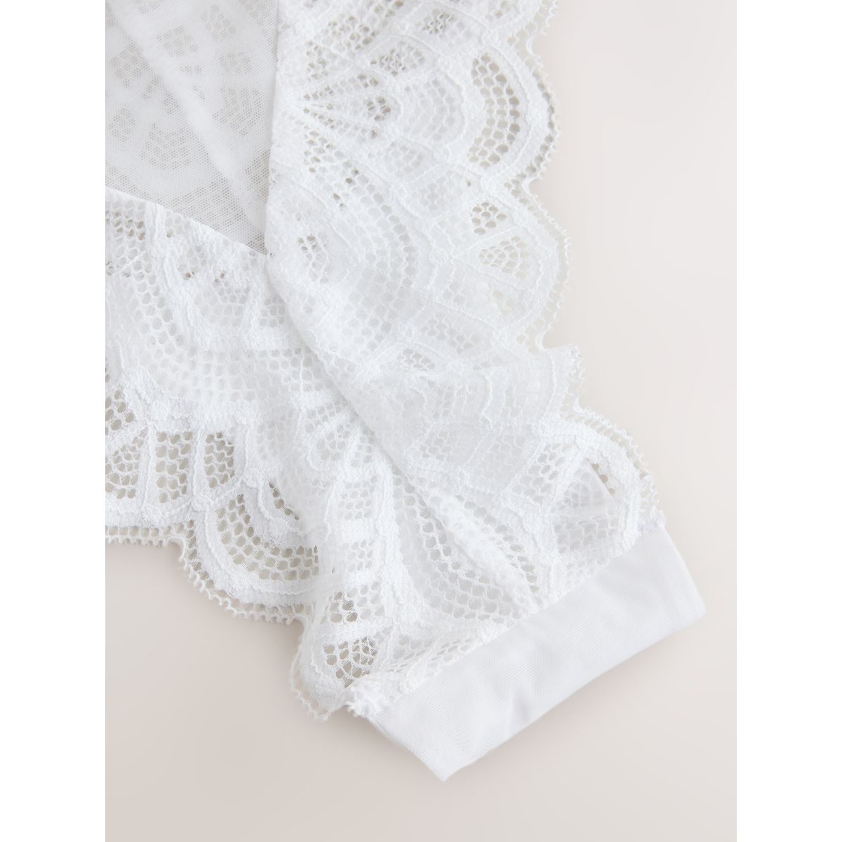 Slip en dentelle, lot de 2 blanc, NEXT