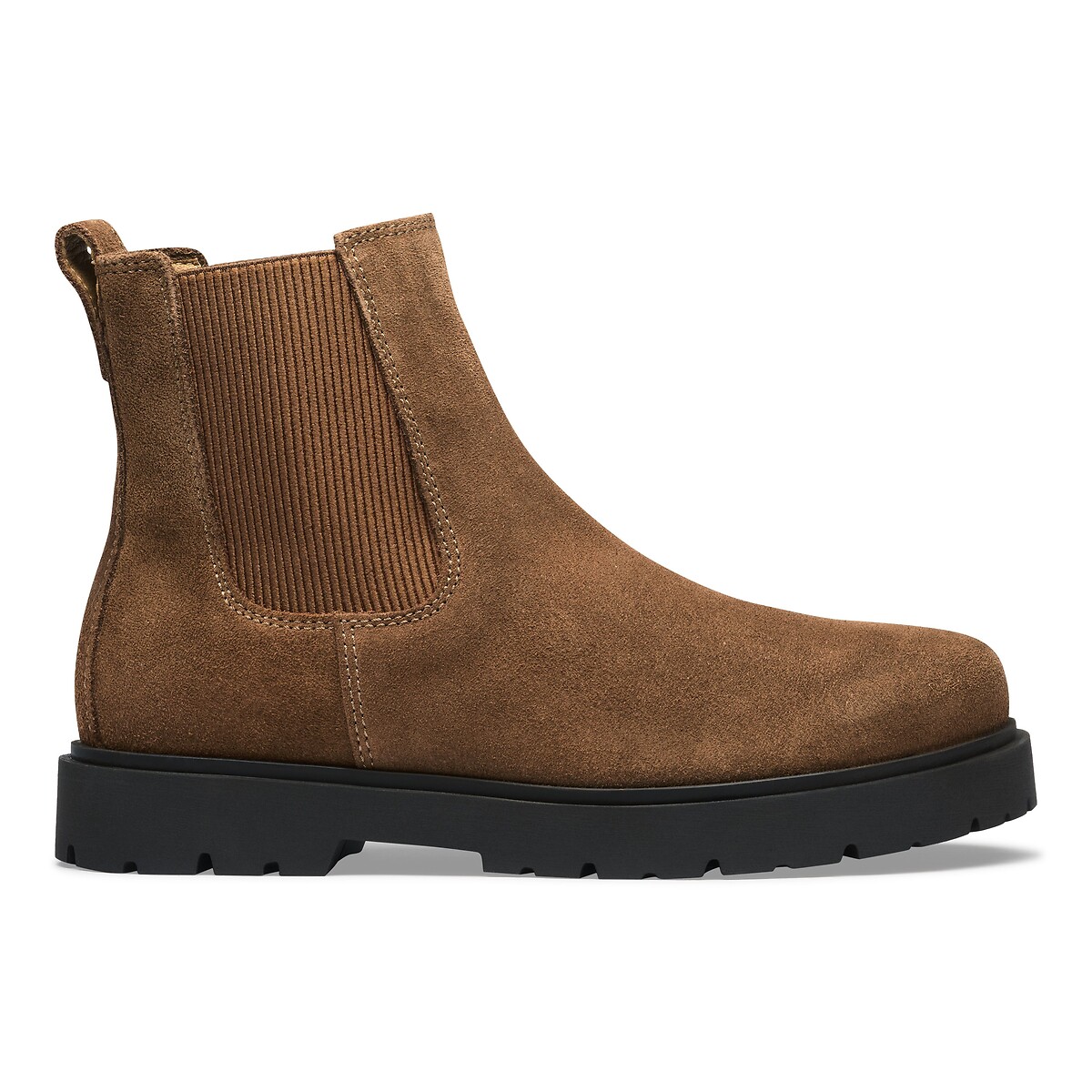 Botins Chelsea em pele, HIGHWOOD SLIP-ON MID brun foncé, BIRKENSTOCK