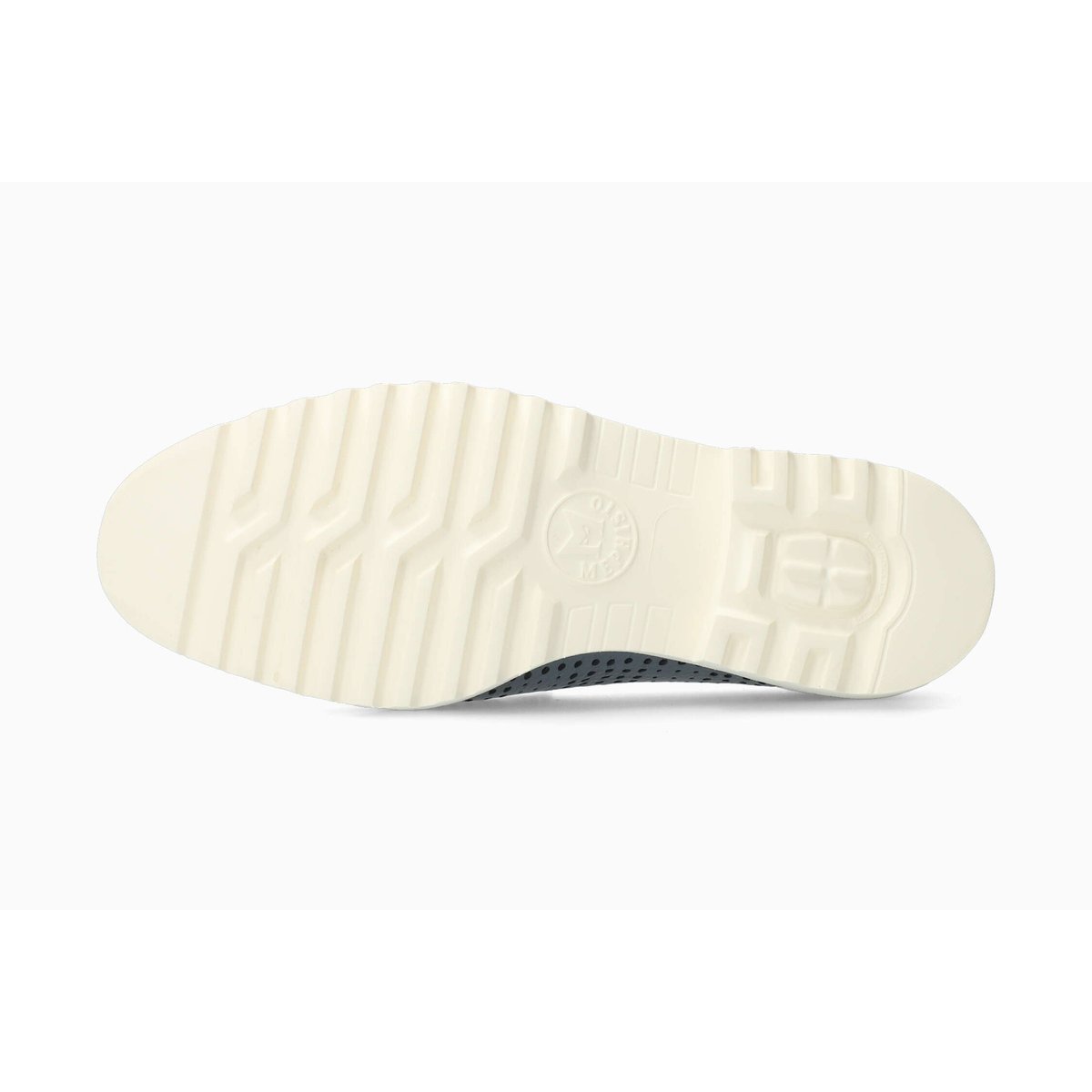 Mocassins en cuir STESSY PERF bleu foncé 5144, MEPHISTO