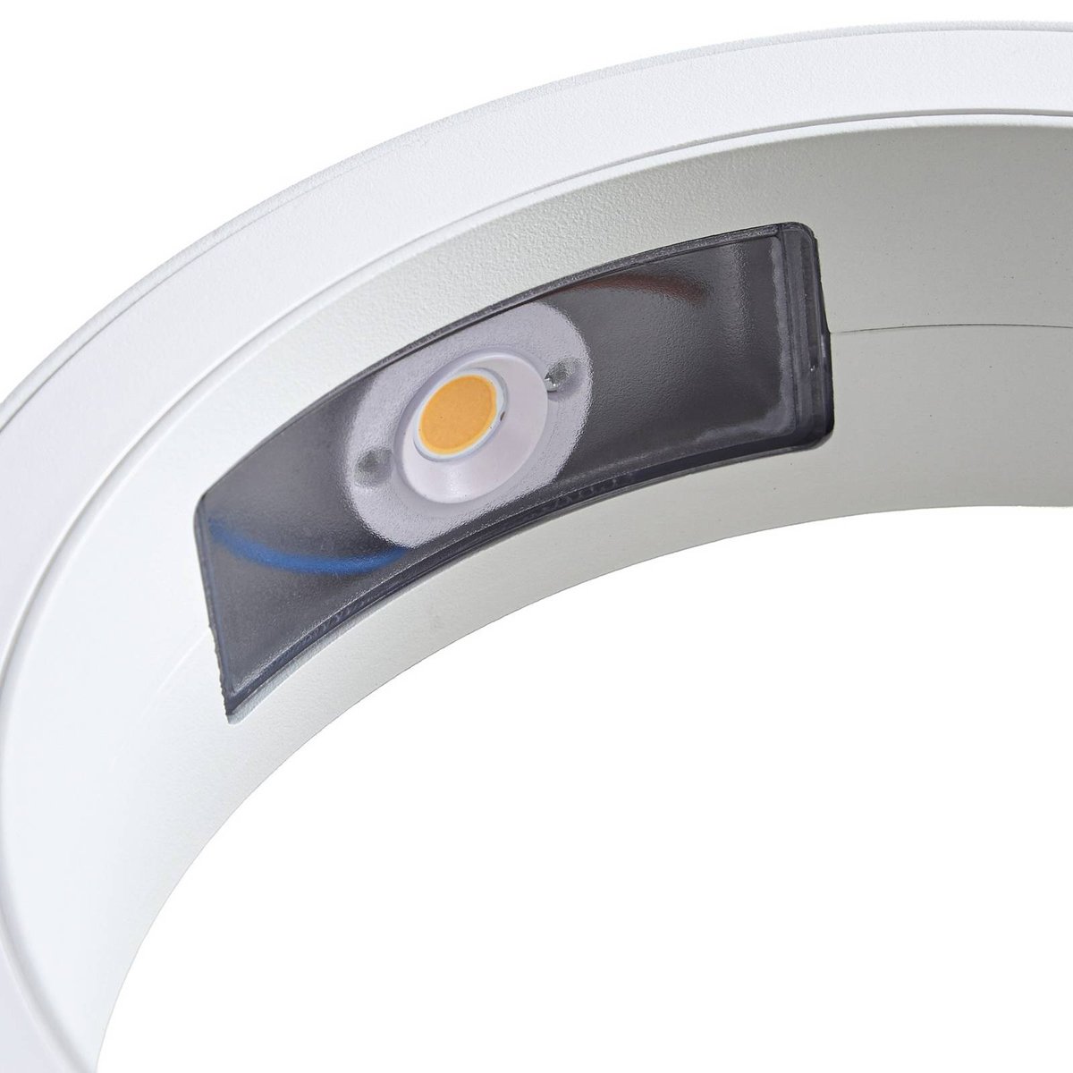 Applique extérieure en aluminium moderneLED blanc, LINDBY