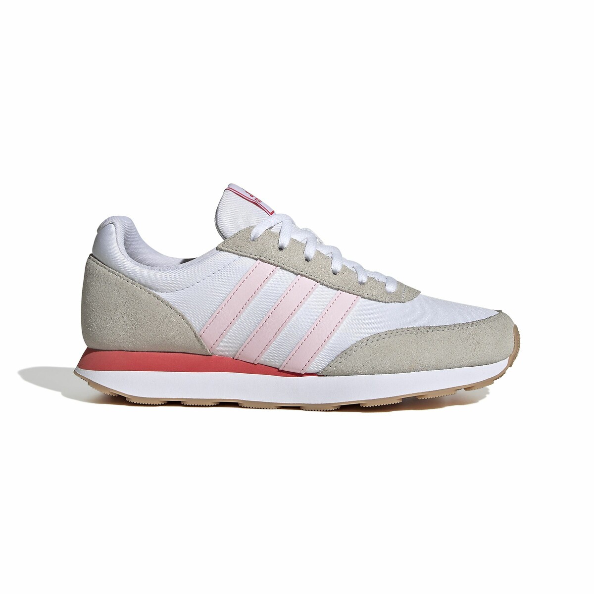 Run 60s 3.0 Trainers white/pink, ADIDAS SPORTSWEAR