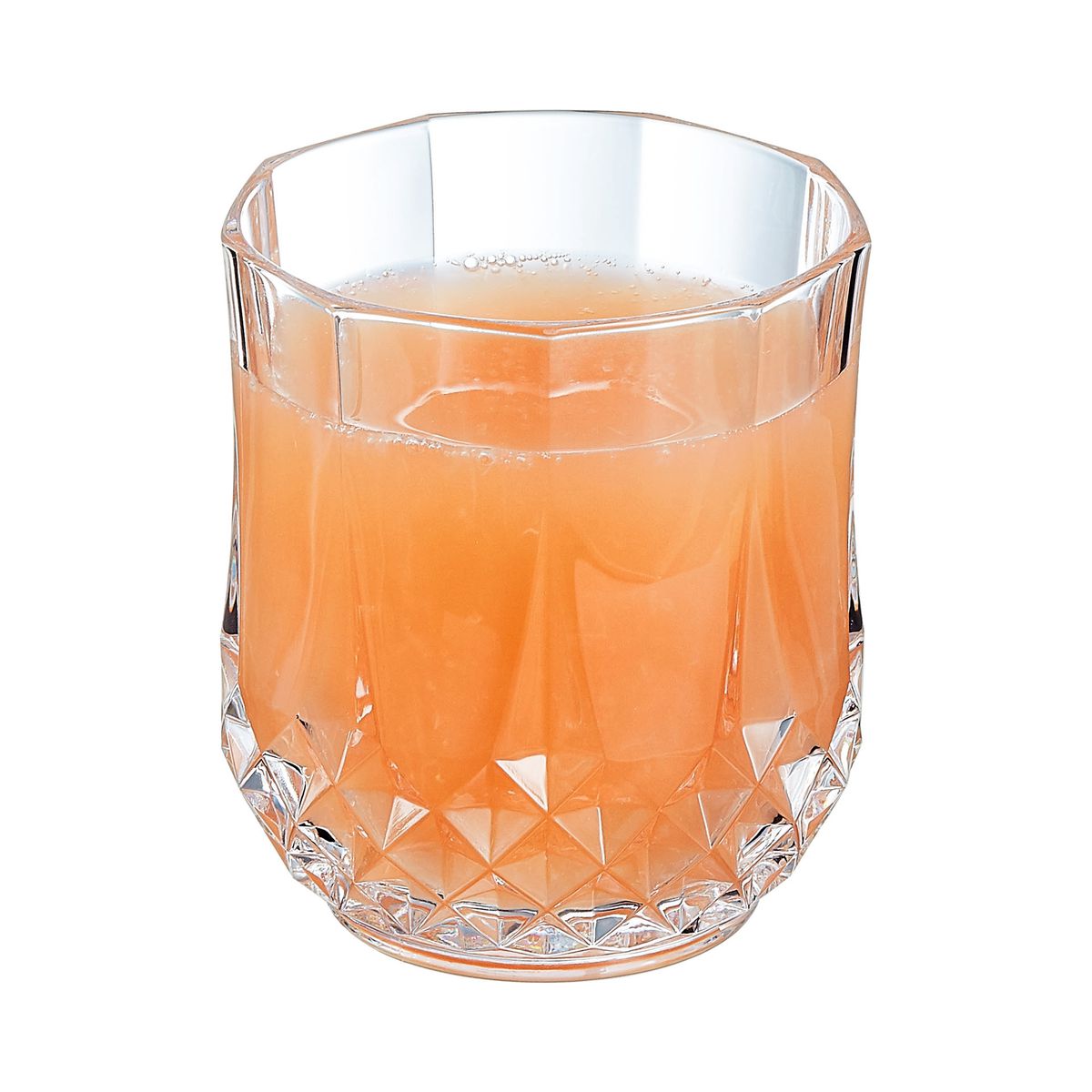 Lot De 6 Verres À Eau Vintage 32cl, Longchamp transparent, CRISTAL D ARQUES
