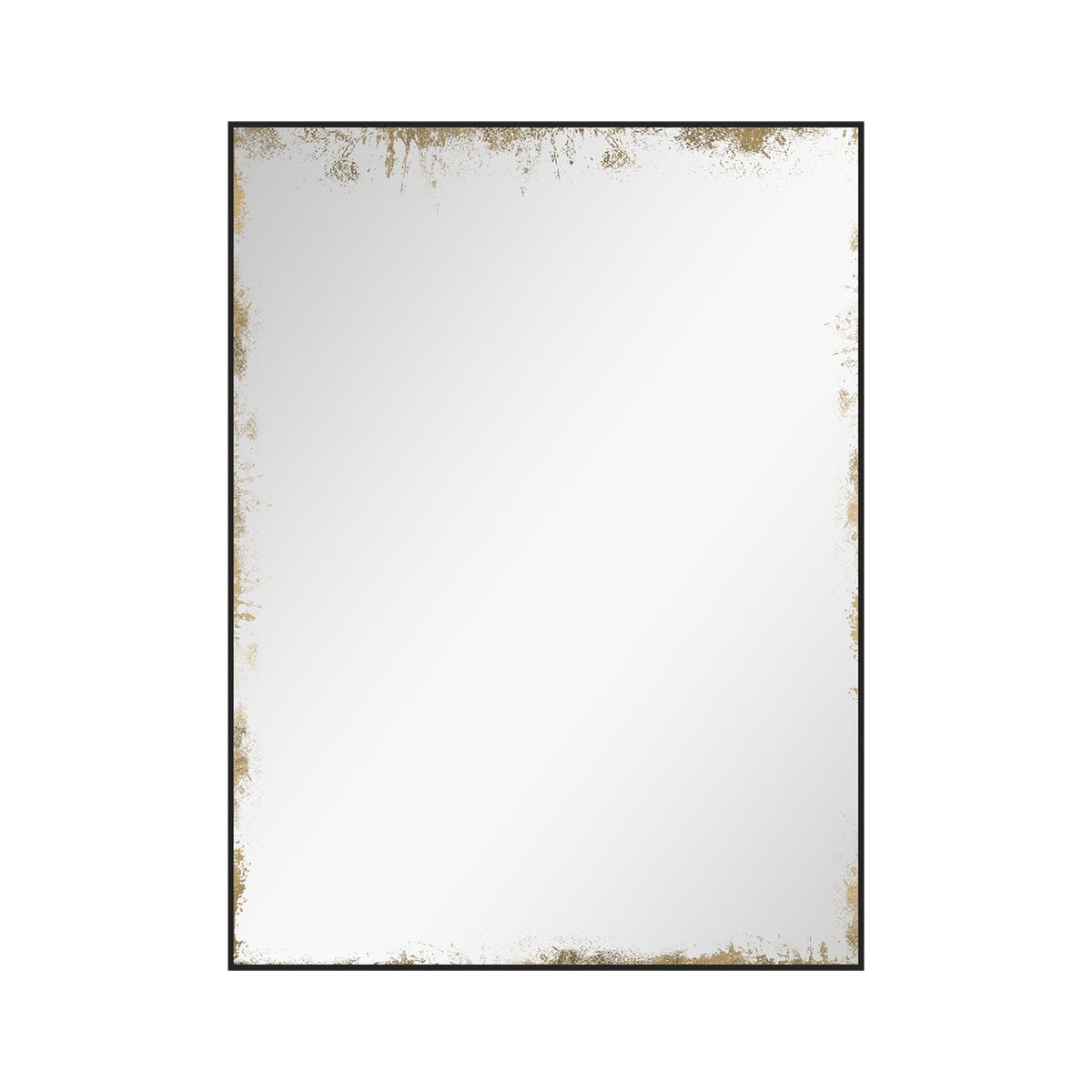 Miroir style ancien 60x80cm noir, EMDE