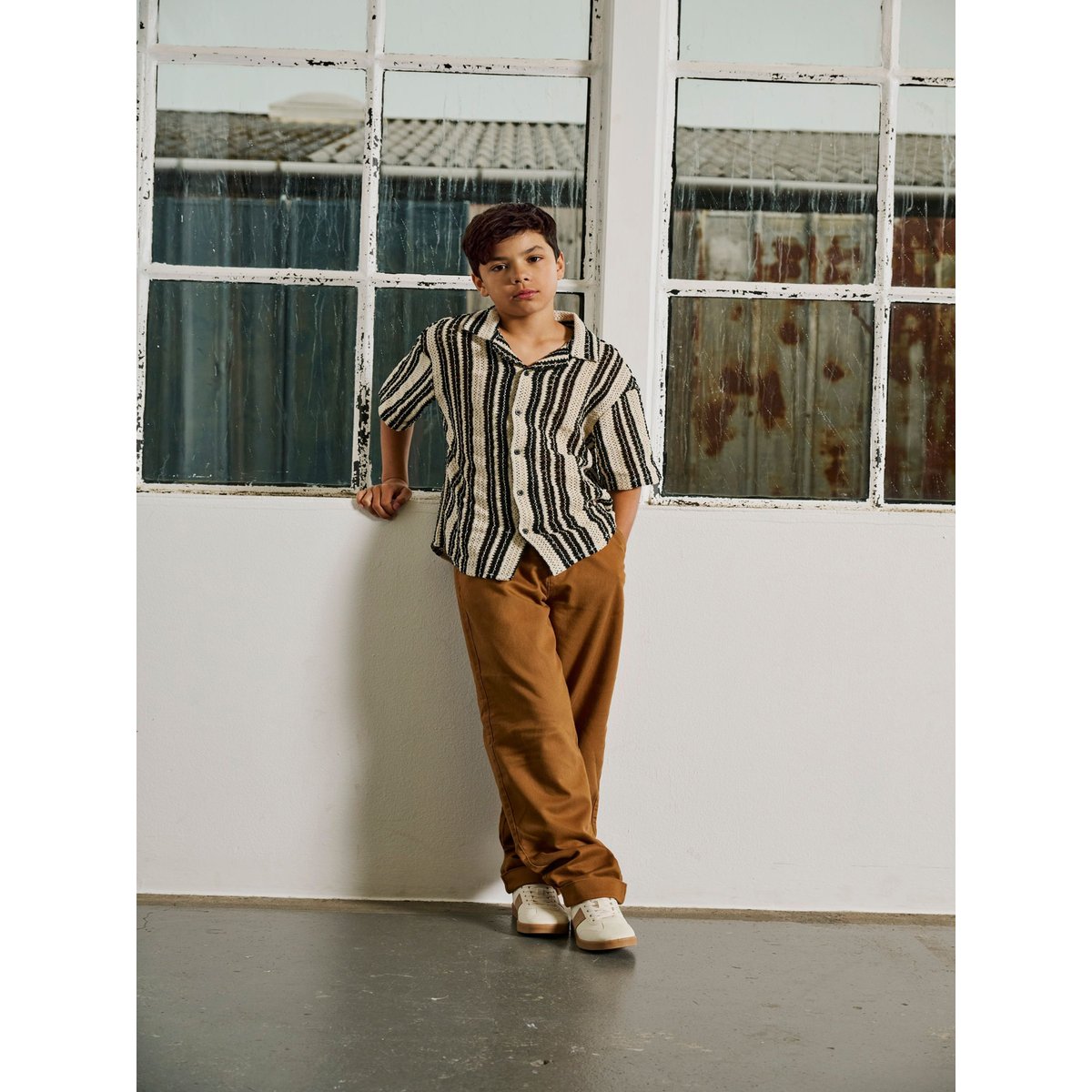 Chemise De Vacances cloud dancer, ONLY & SONS JUNIOR
