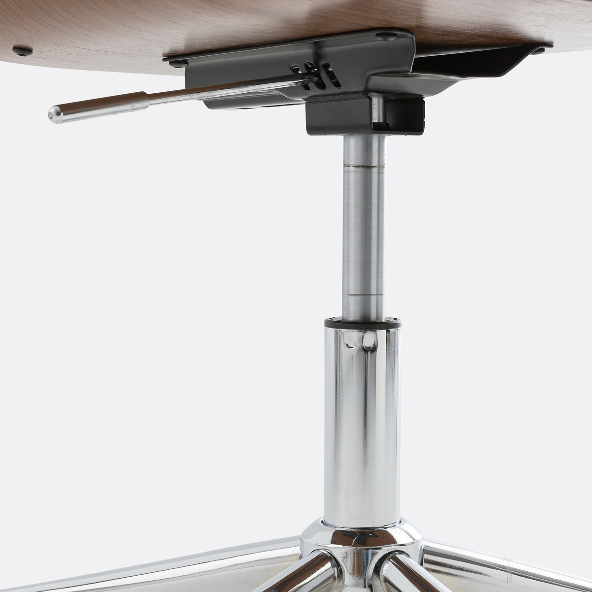 Fauteuil de bureau tissu bouclette, Mikel ecru, LA REDOUTE INTERIEURS