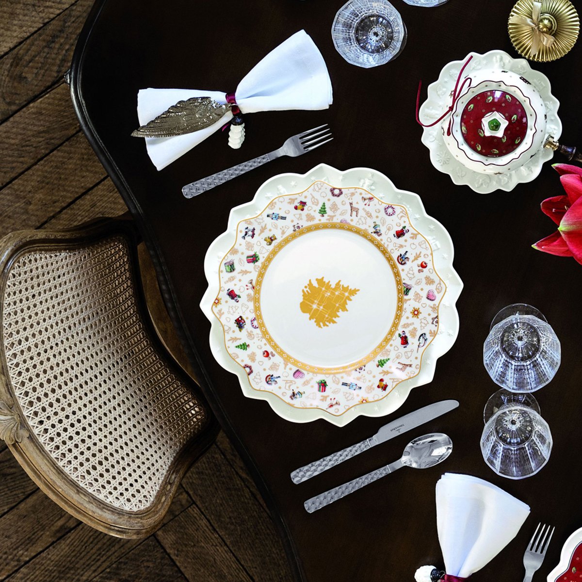 Assiette De Présentation TOY'S DELIGHT ROYAL CLASSIC blanc, VILLEROY & BOCH