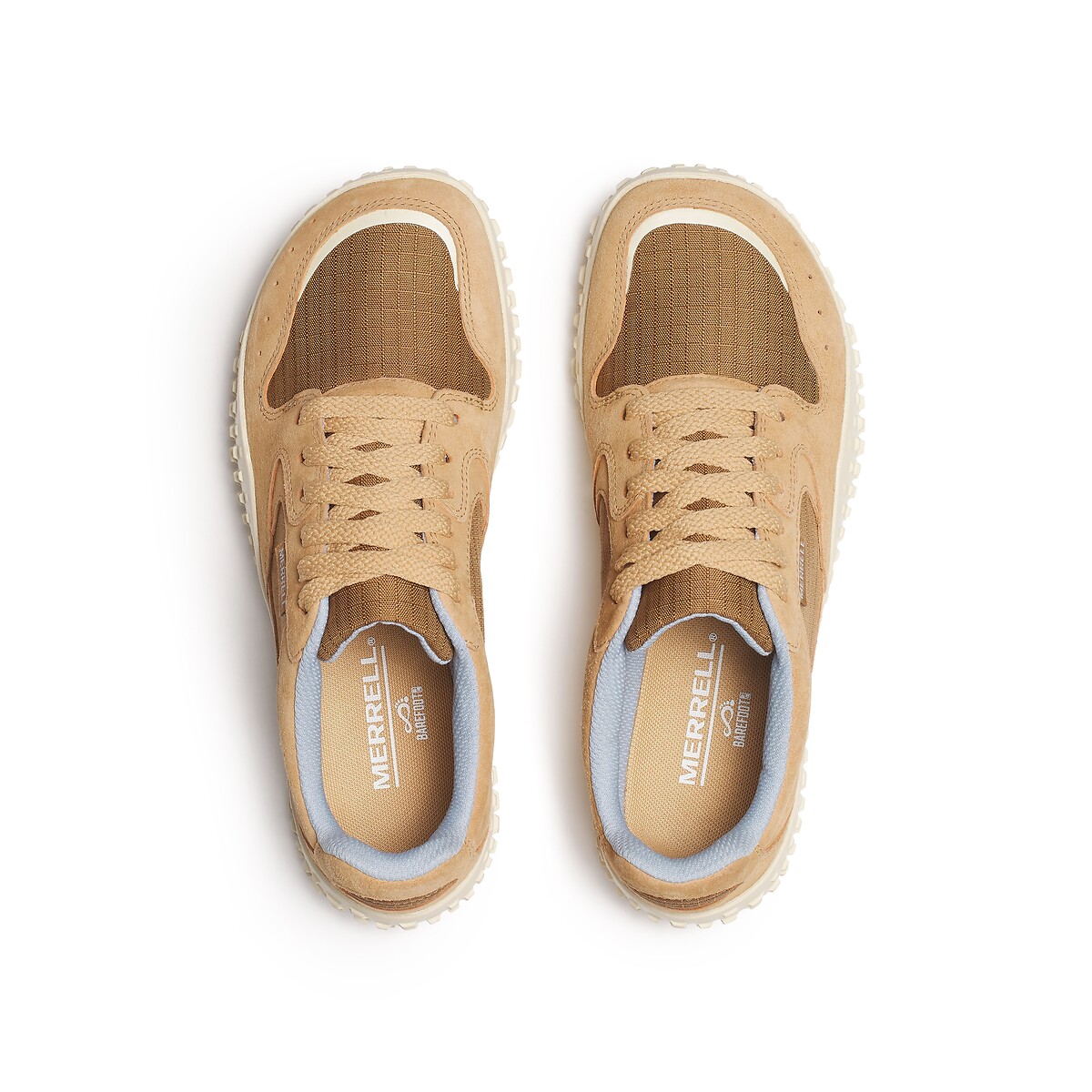 Barefoot sneakers WRAPT SNEAKER camel, MERRELL
