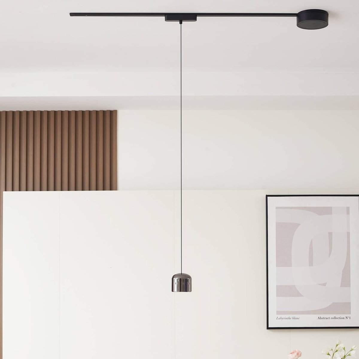 en aluminium moderneLED, Lumaro 48V noir, LINDBY