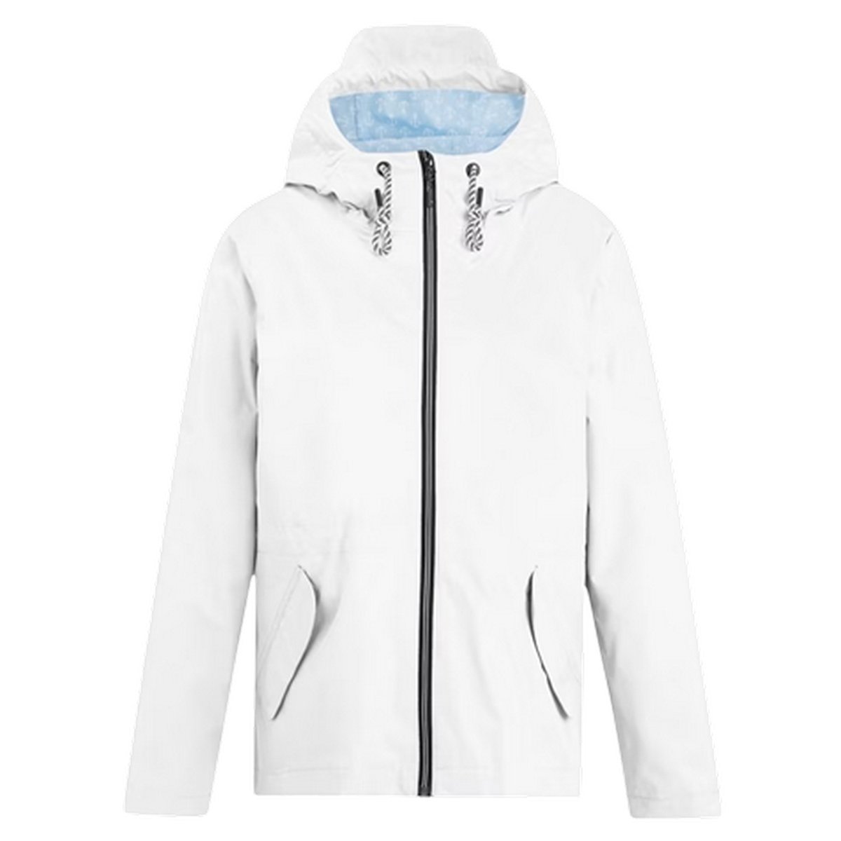 Veste imperméable unie à capuche BAYLETTA blanc, REGATTA