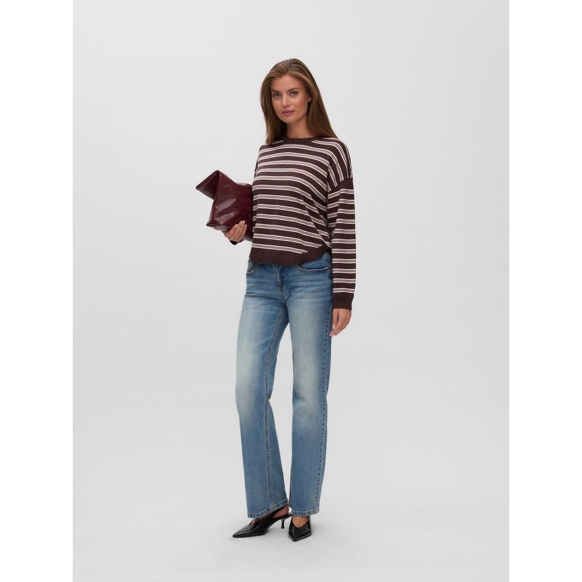 Pull En Maille chocolate torte, VERO MODA