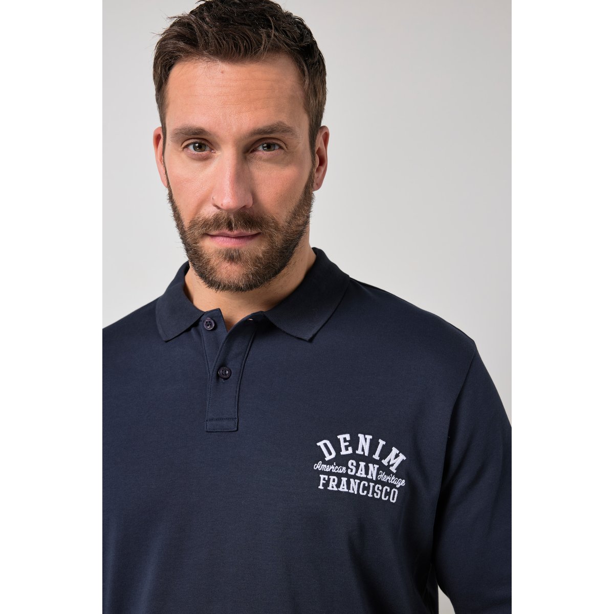 Polo bleu marine, JP1880
