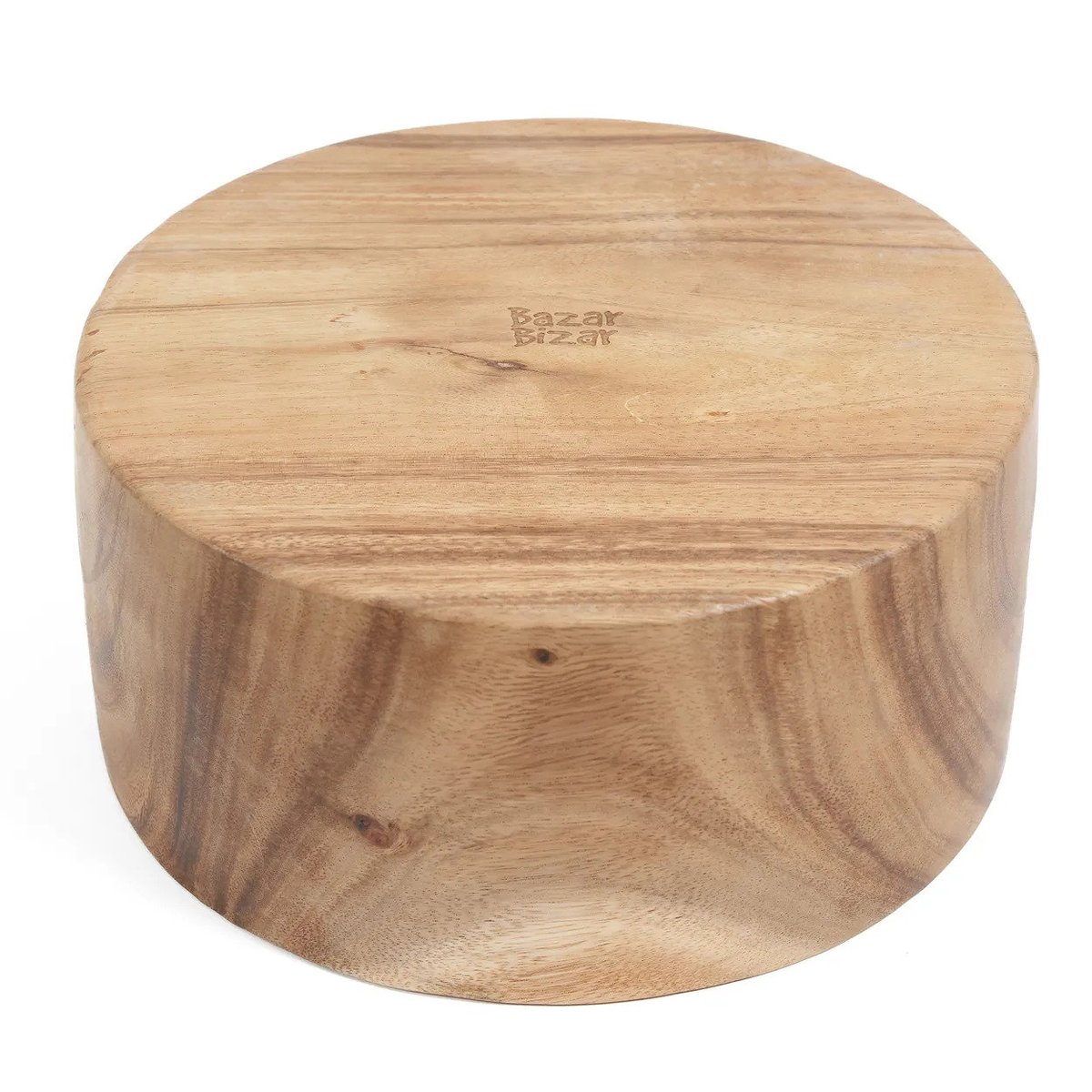 Saladier en bois de suar SUAR beige, BAZAR BIZAR
