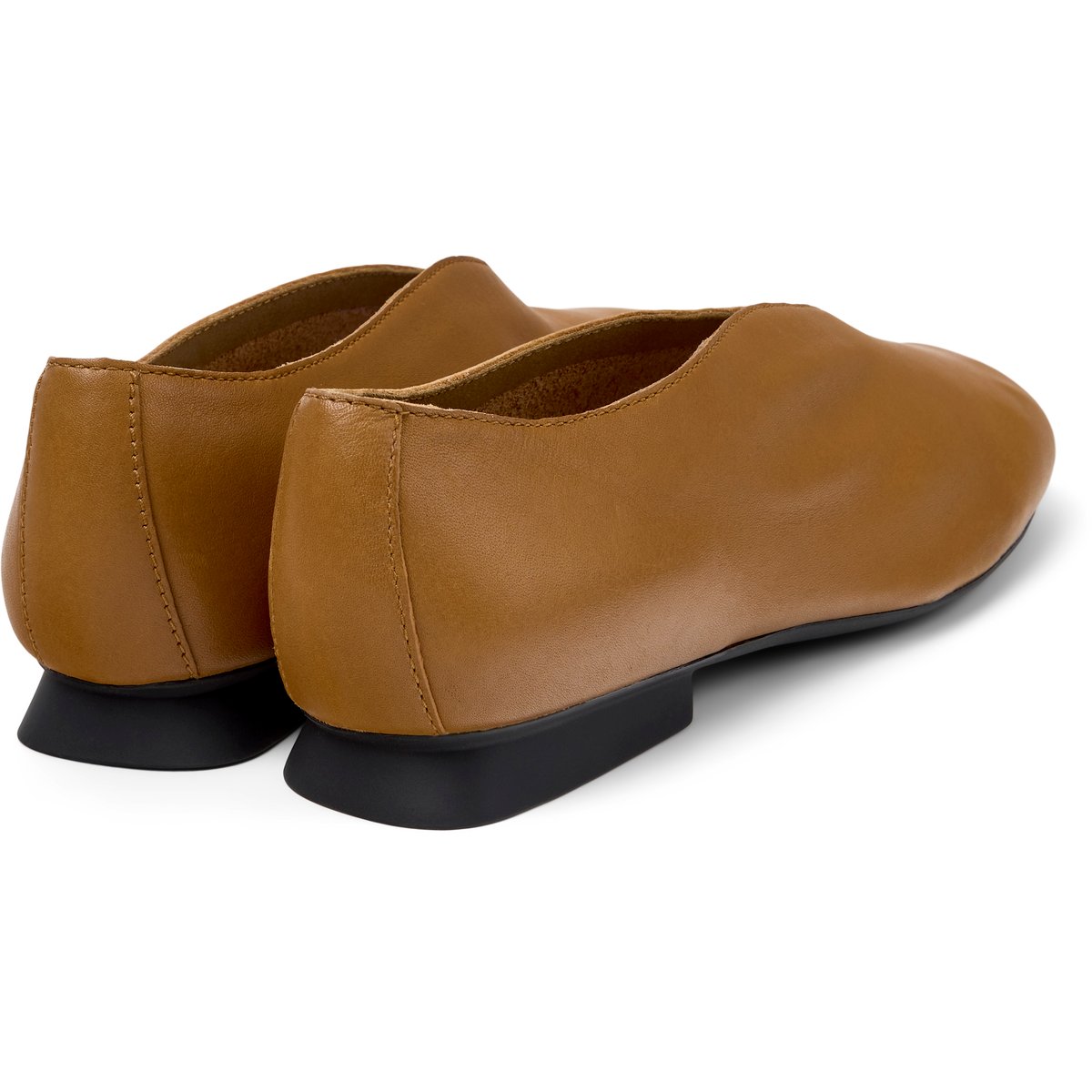 Ballerines Cuir daim CASI MYRA marron moyen, CAMPER